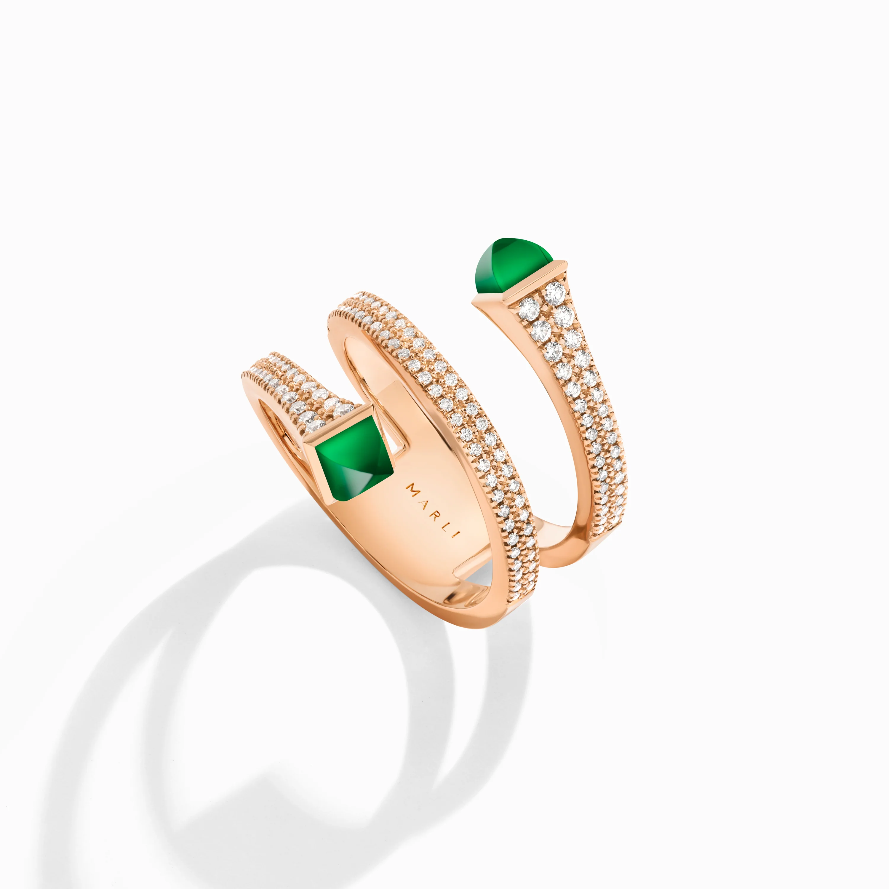 Cleo Diamond Twist Ring - Image 7
