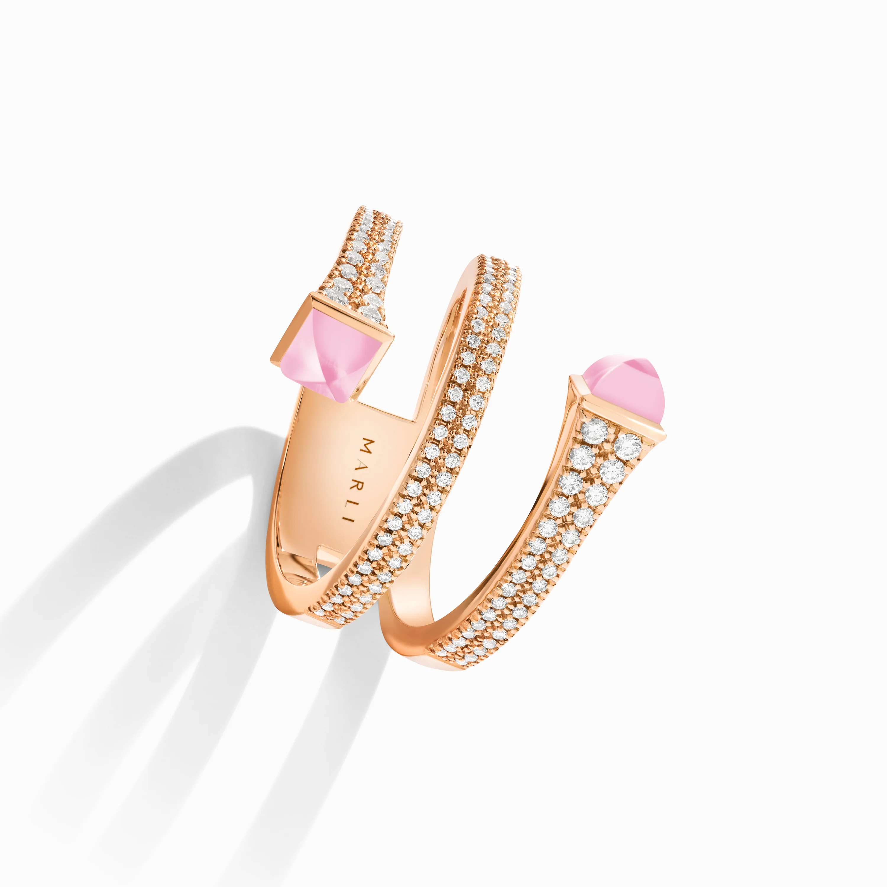 Cleo Diamond Twist Ring - Image 9
