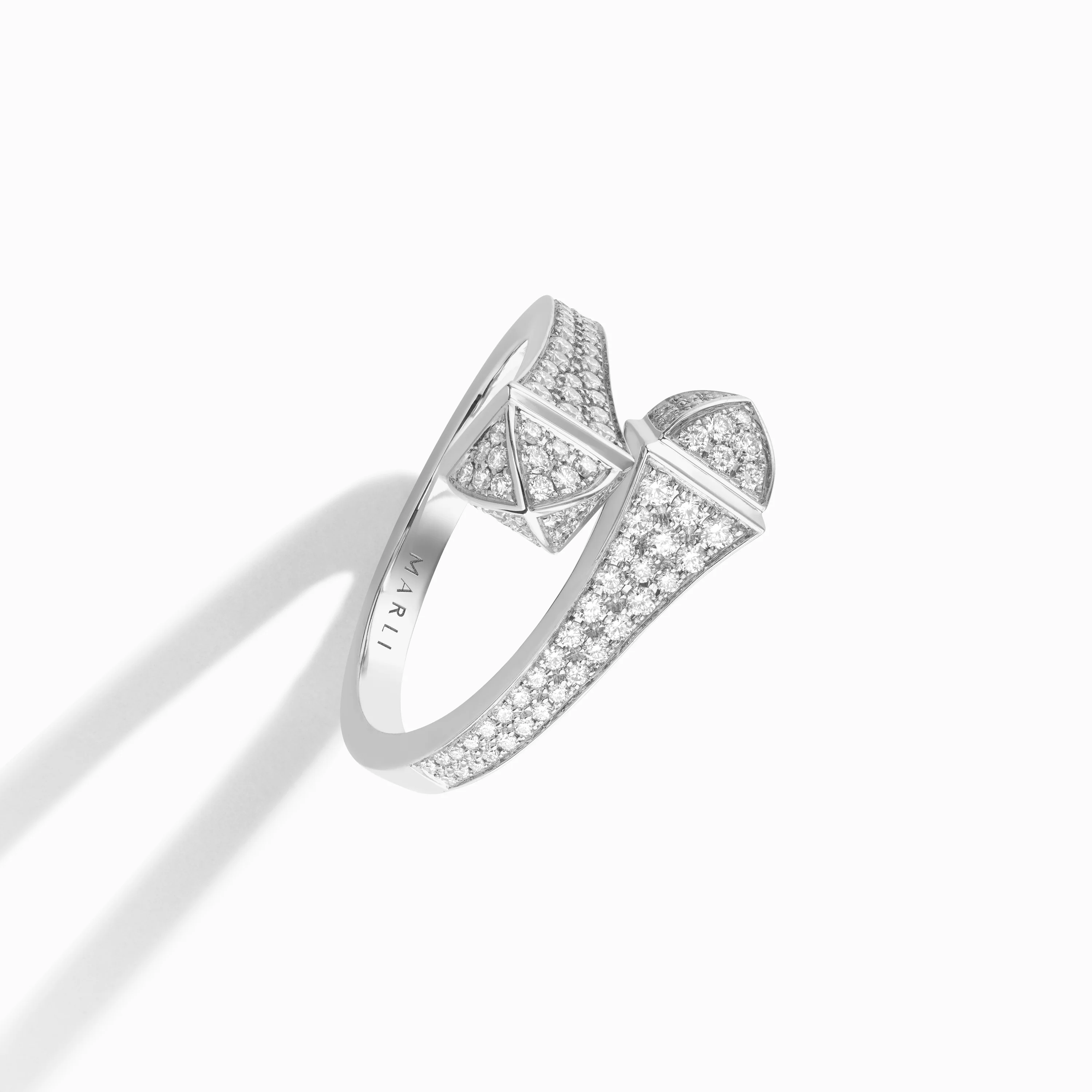 Cleo Full Diamond Midi Slim Ring