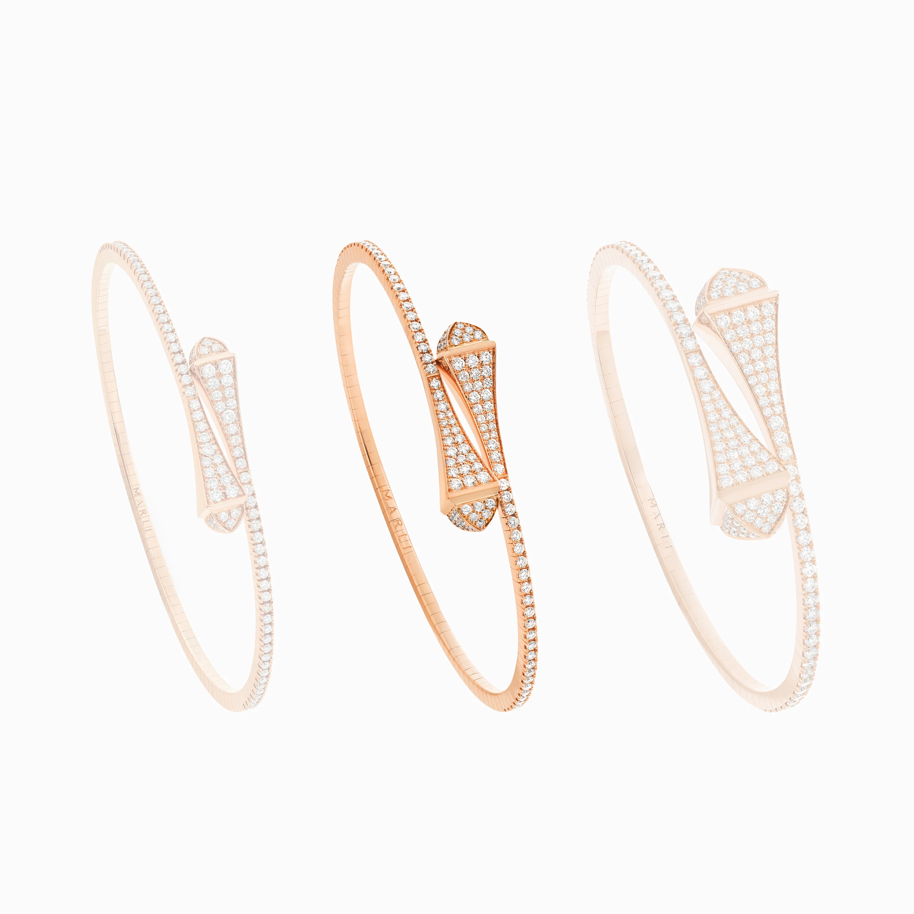 Cleo Full Diamond Midi Slip-On Bracelet - Image 4