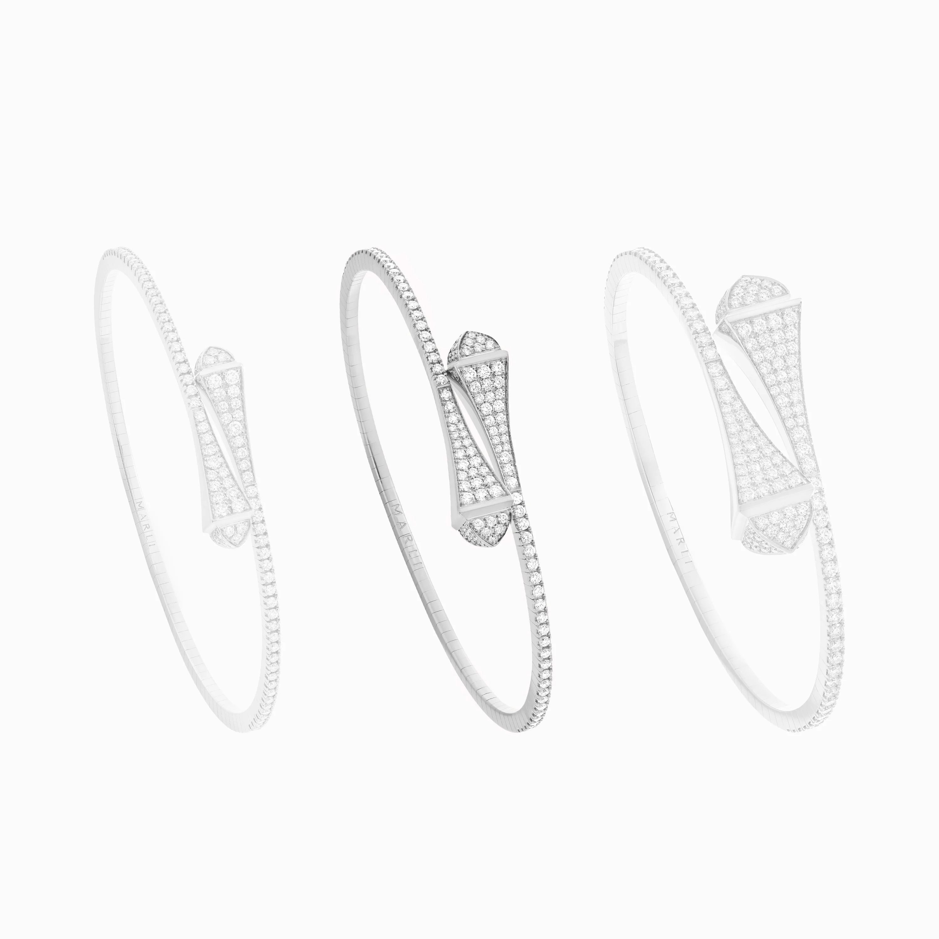 Cleo Full Diamond Midi Slip-On Bracelet - Image 4
