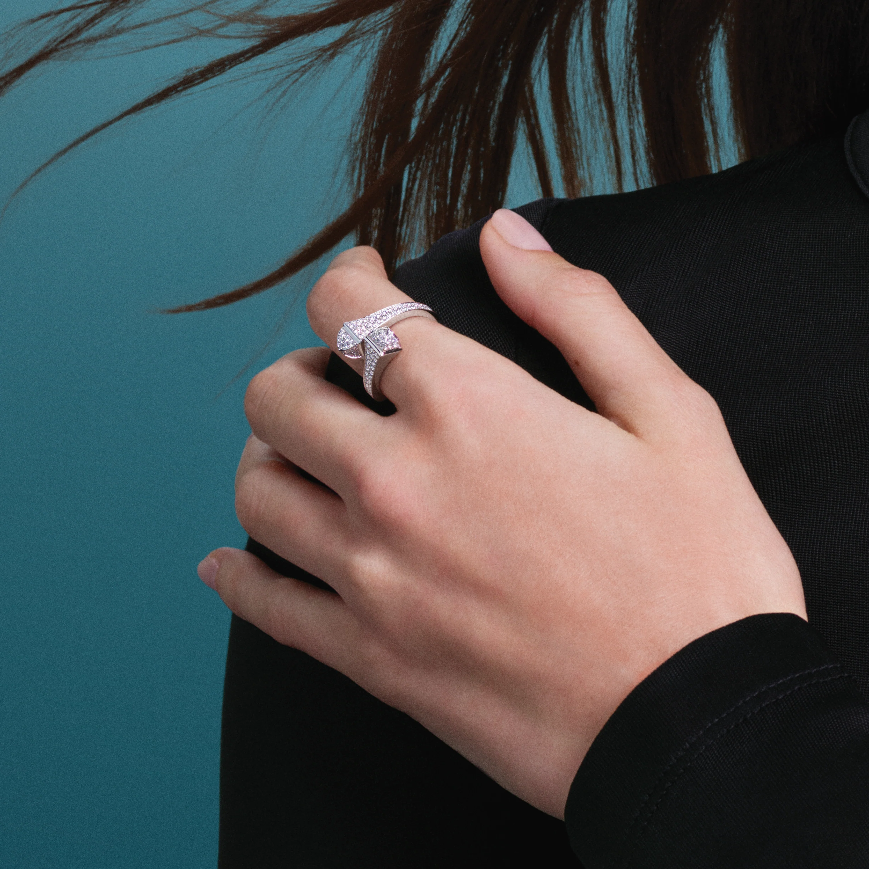 Cleo Full Diamond Ring - Image 6