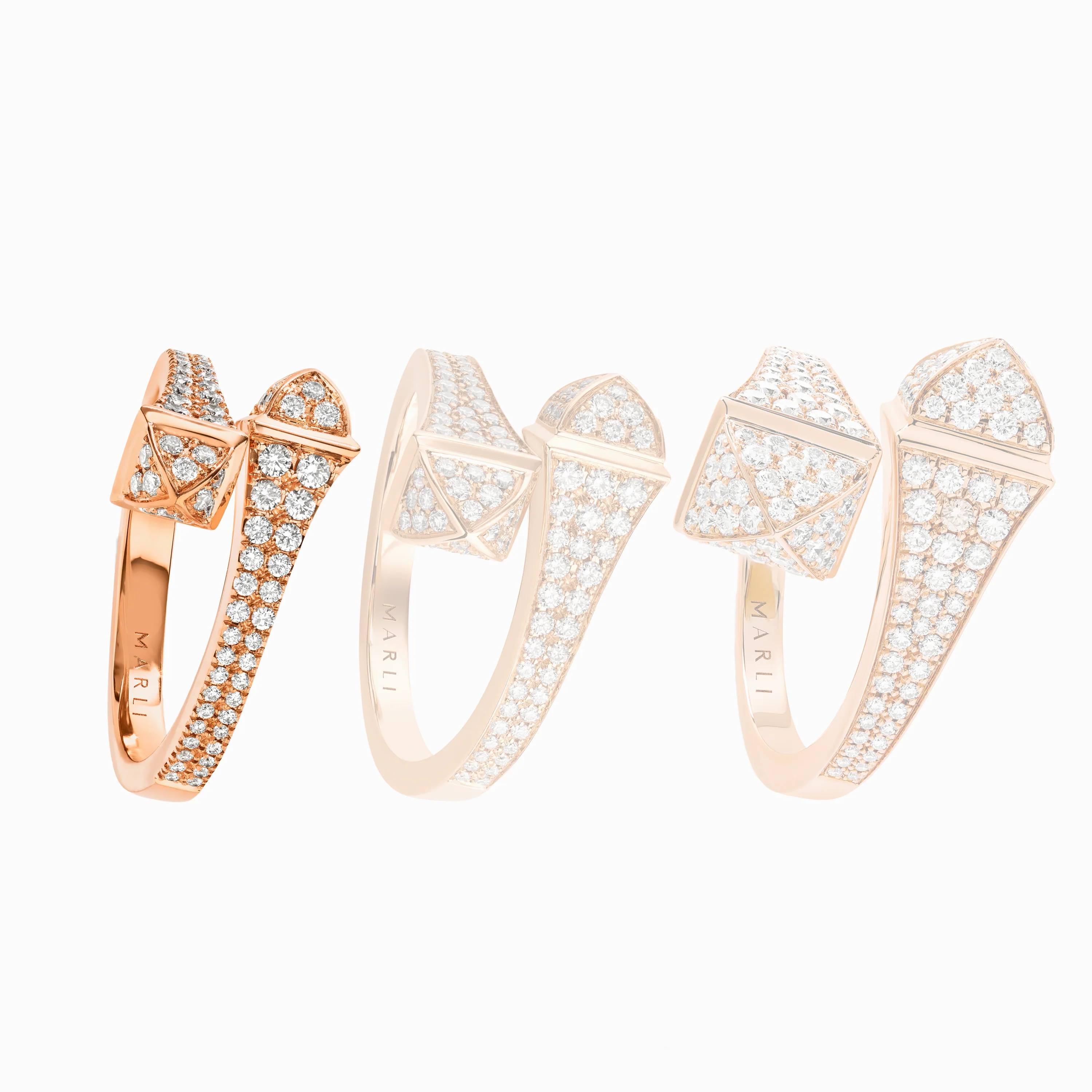 Cleo Full Diamond Slim Ring - Image 4