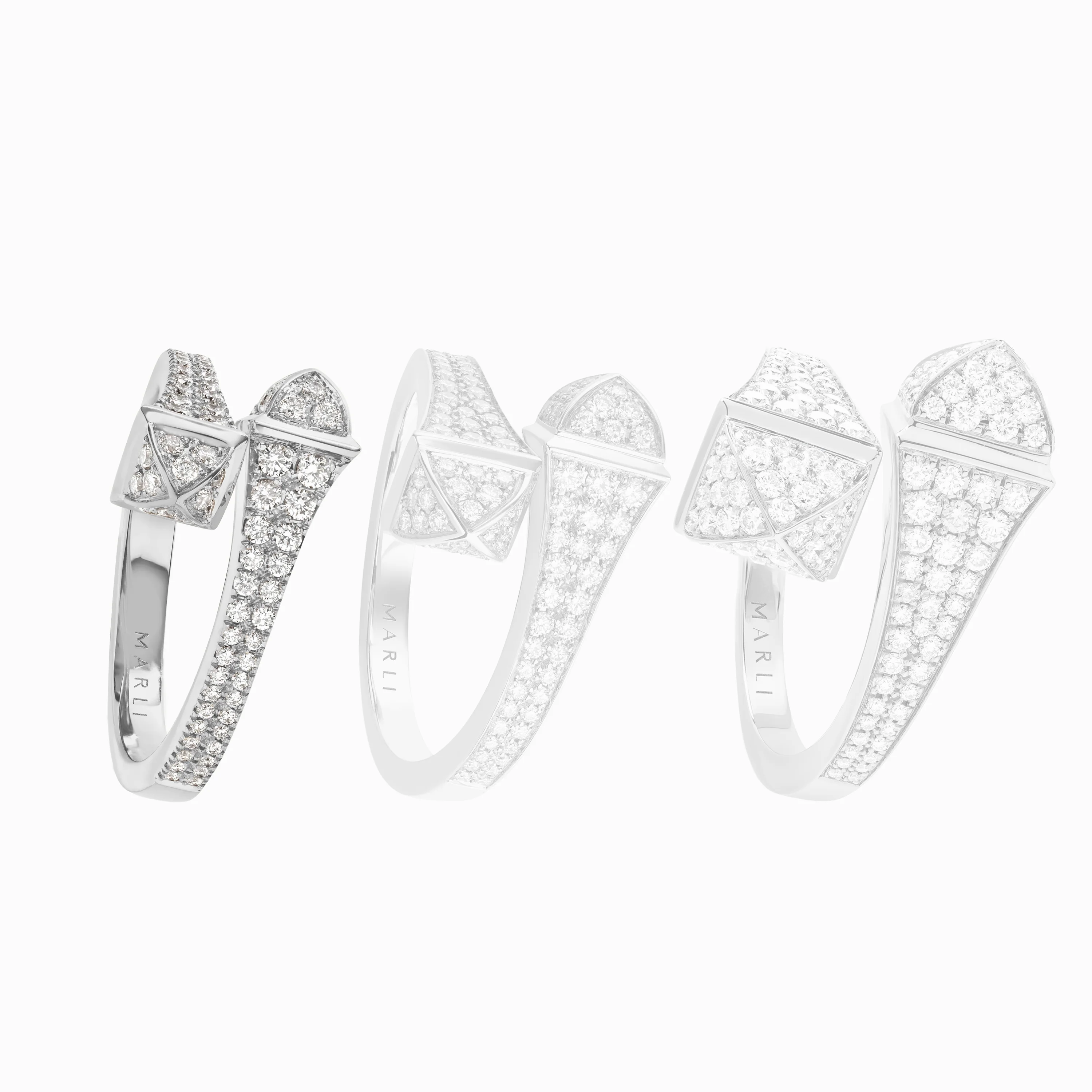Cleo Full Diamond Slim Ring - Image 4