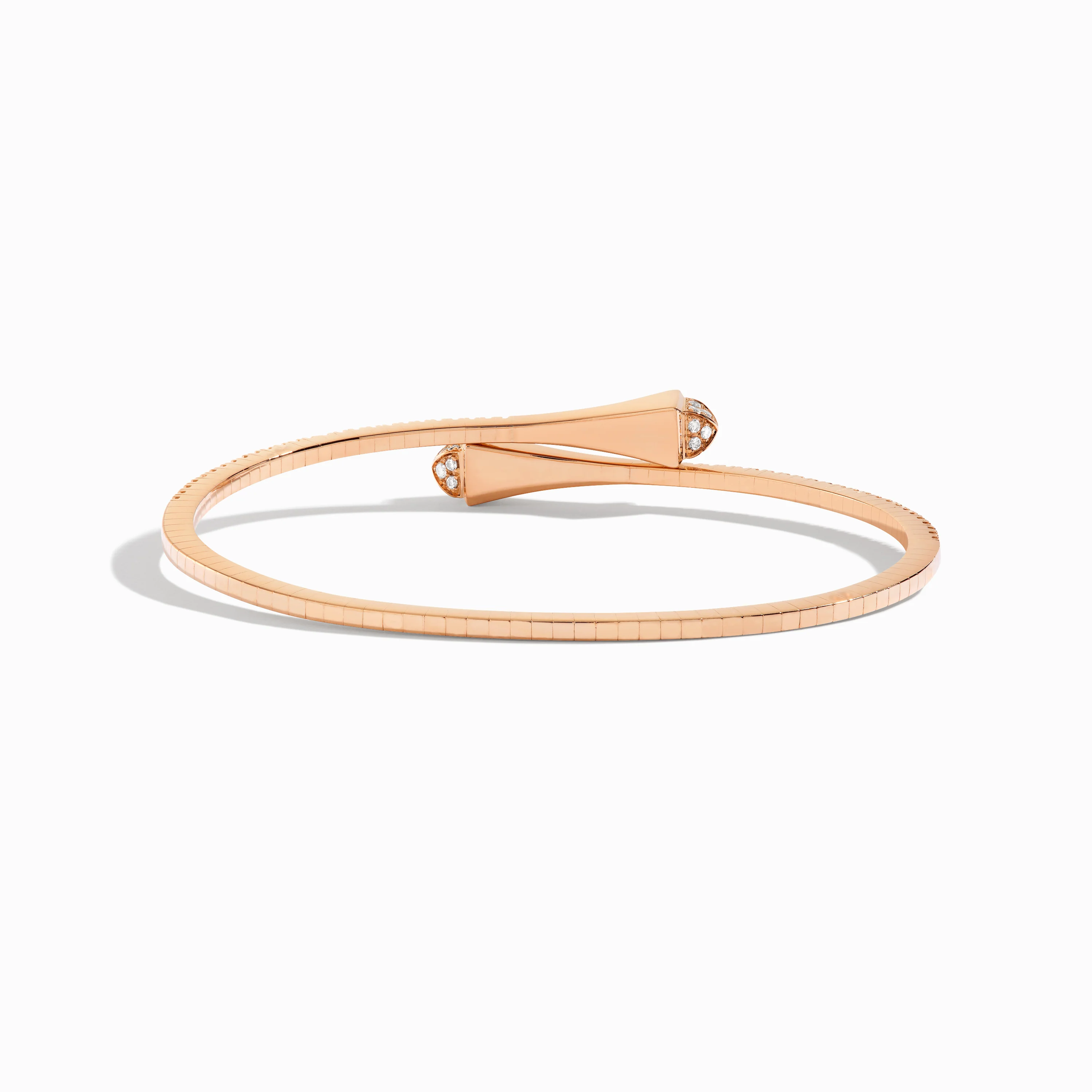 Cleo Full Diamond Slim Slip-On Bracelet - Image 3