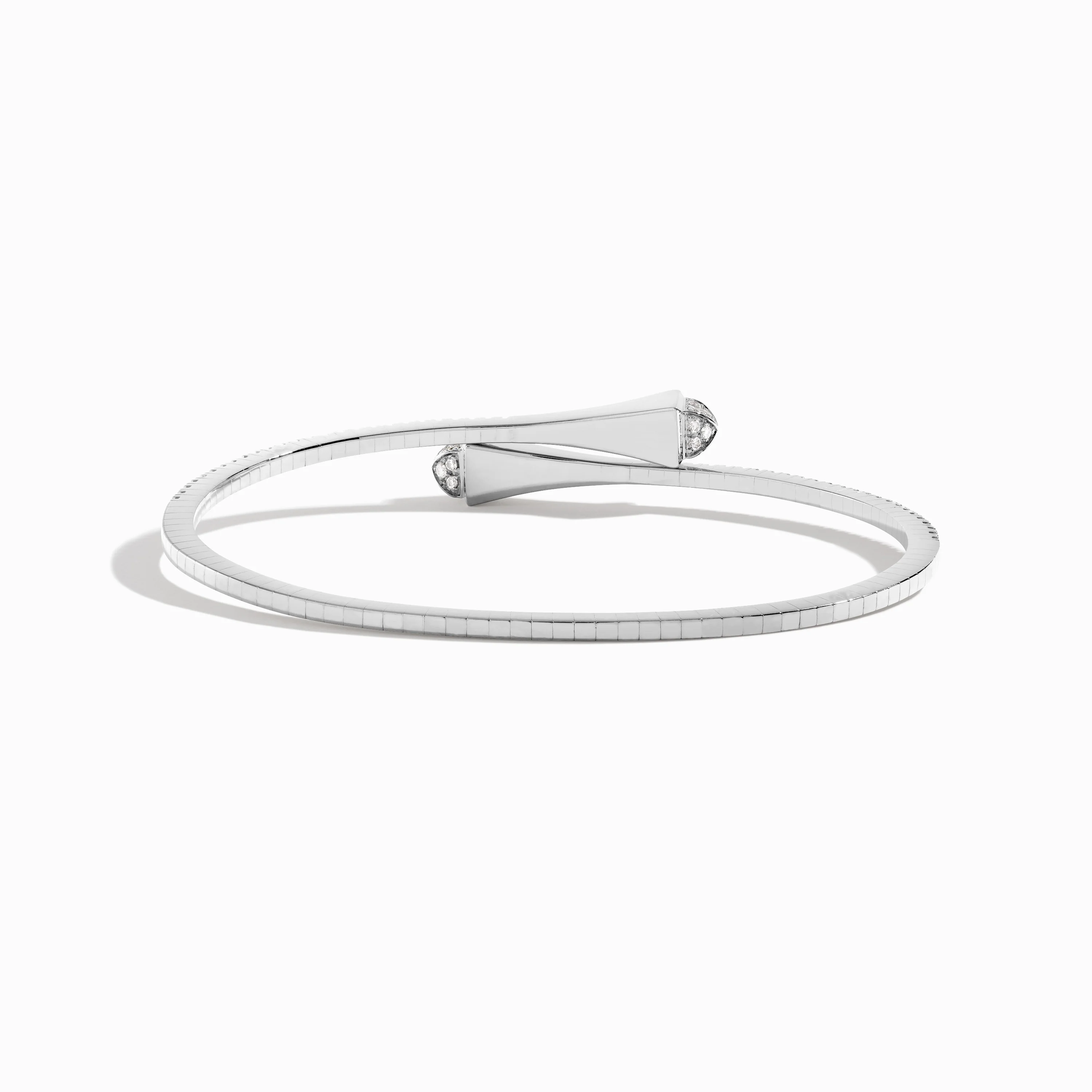 Cleo Full Diamond Slim Slip-On Bracelet - Image 3
