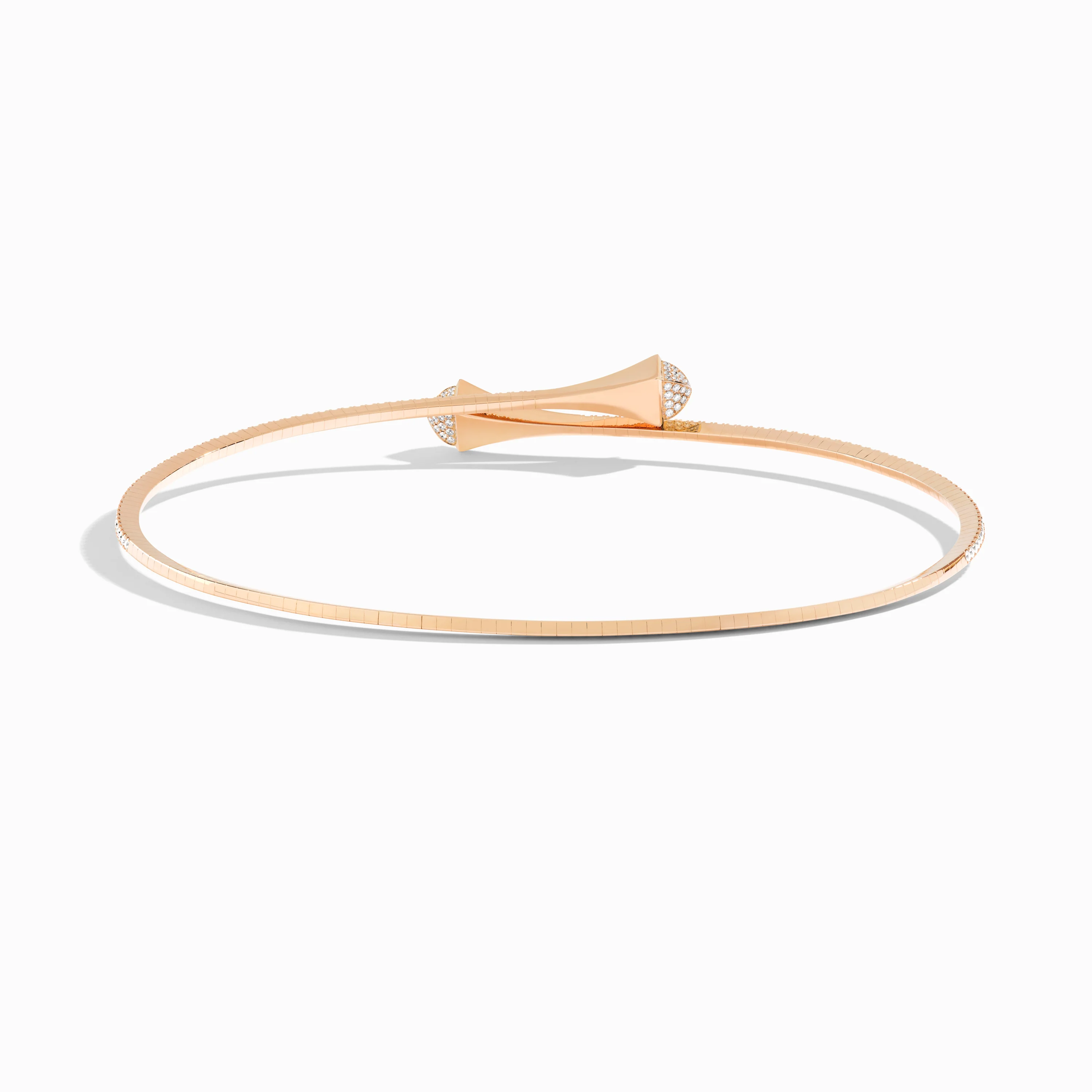 Cleo Full Diamond Slip-On Necklace - Image 3
