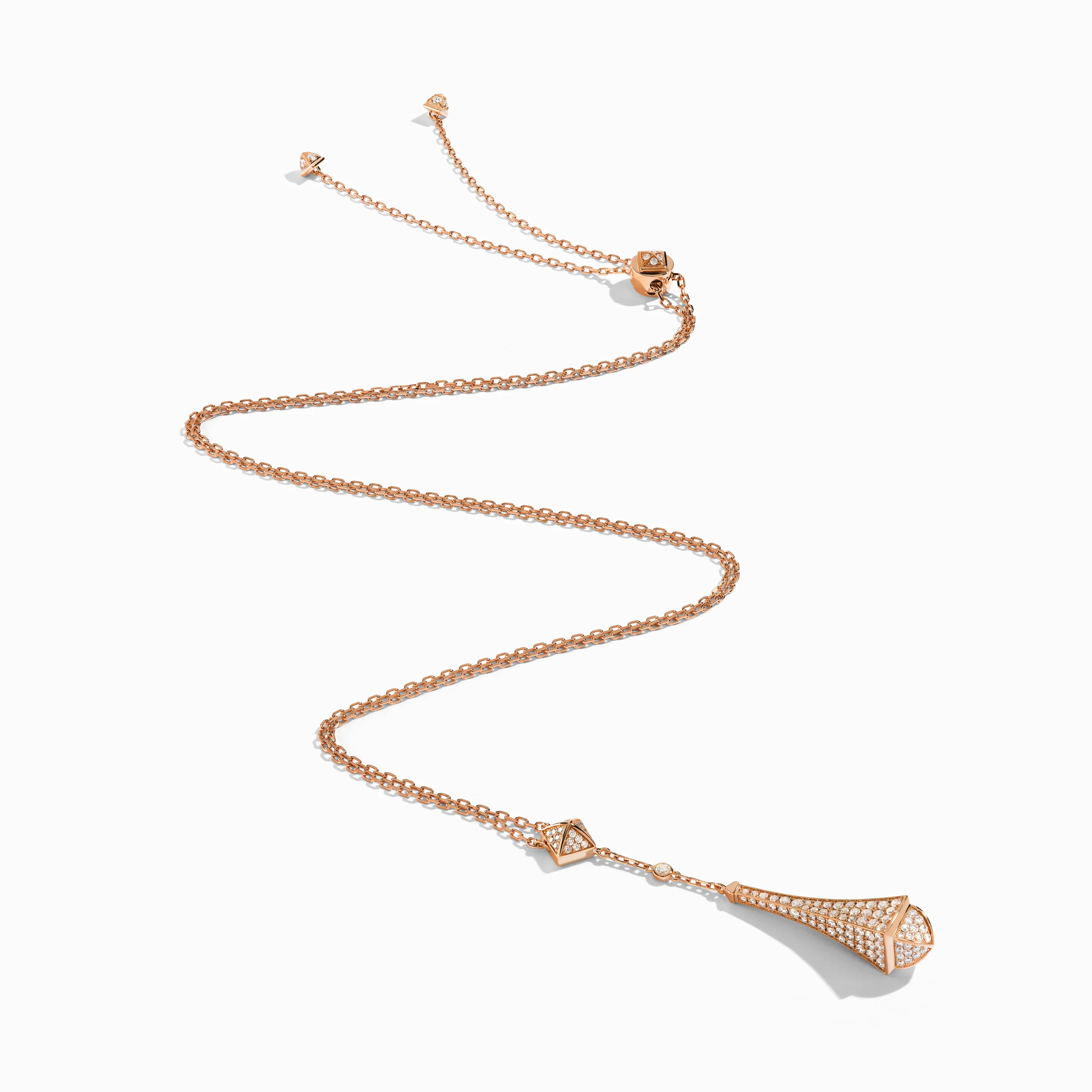 Cleo Full Diamond Teardrop Pendant