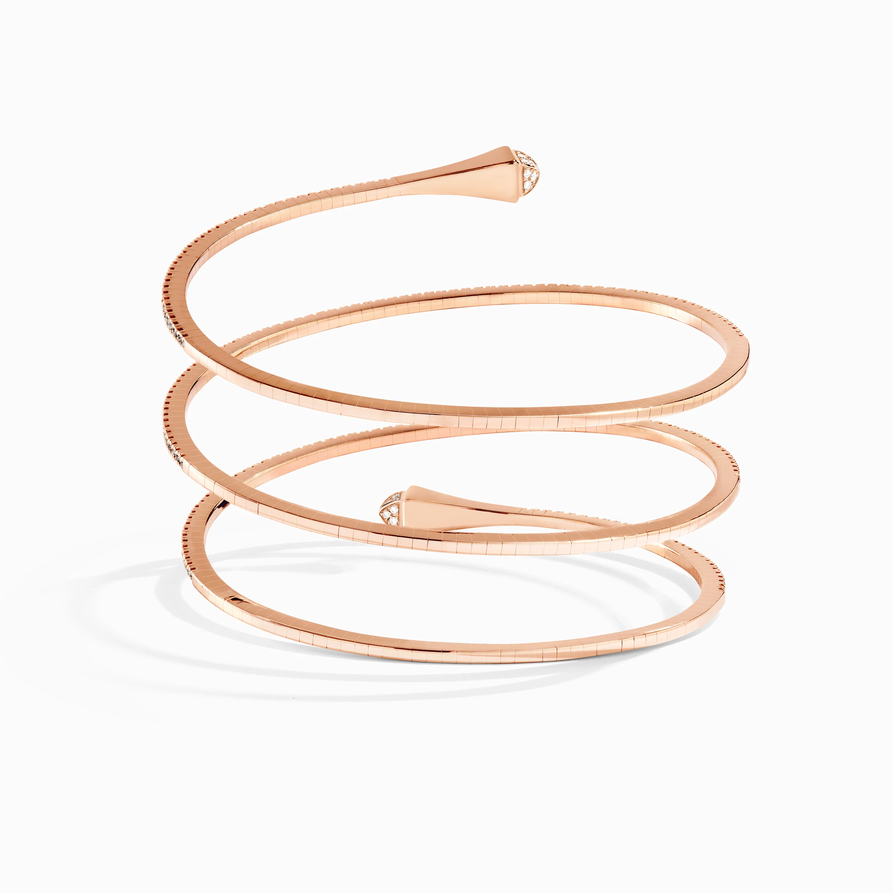 Cleo Full Diamond Twist Bracelet - Image 4
