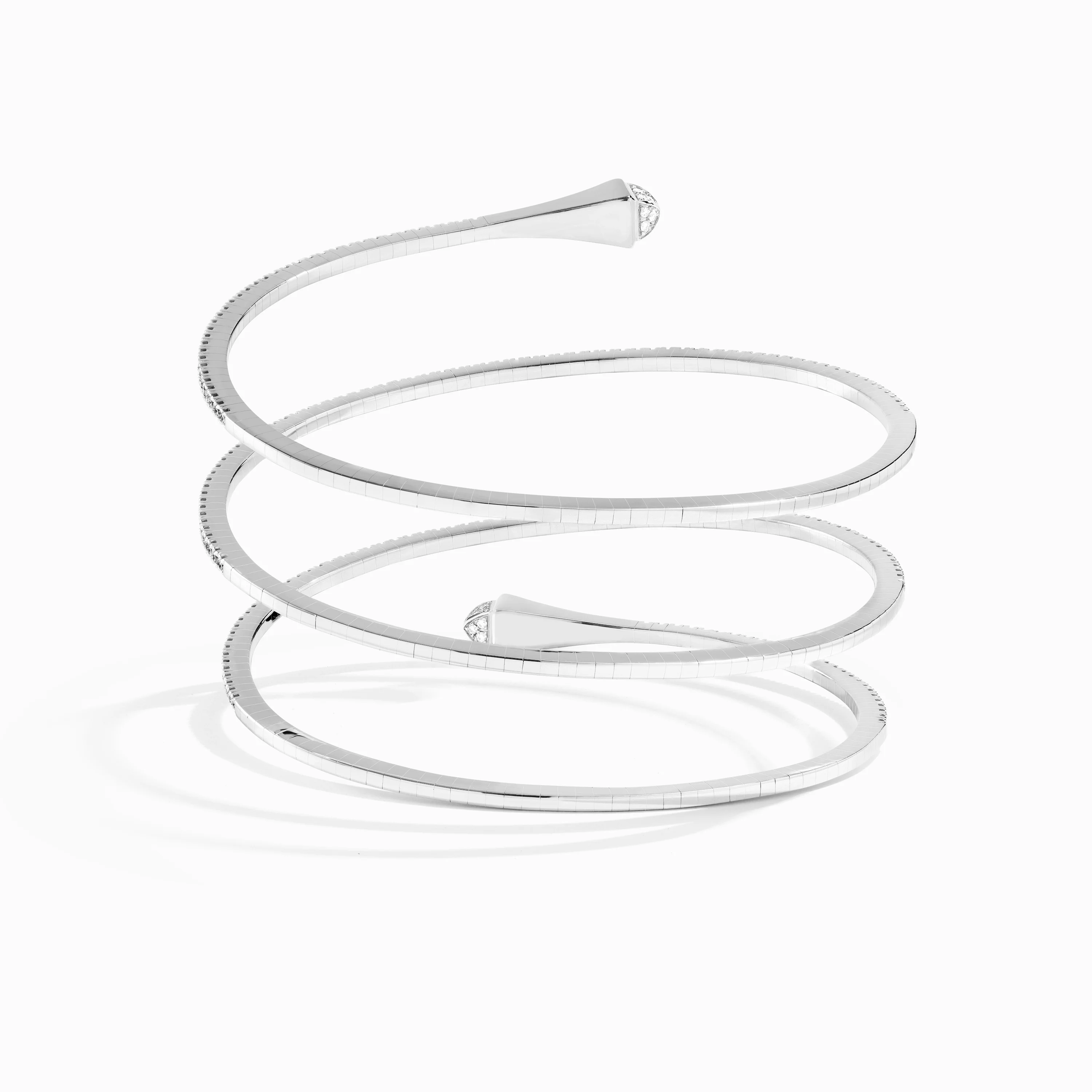 Cleo Full Diamond Twist Bracelet - Image 4