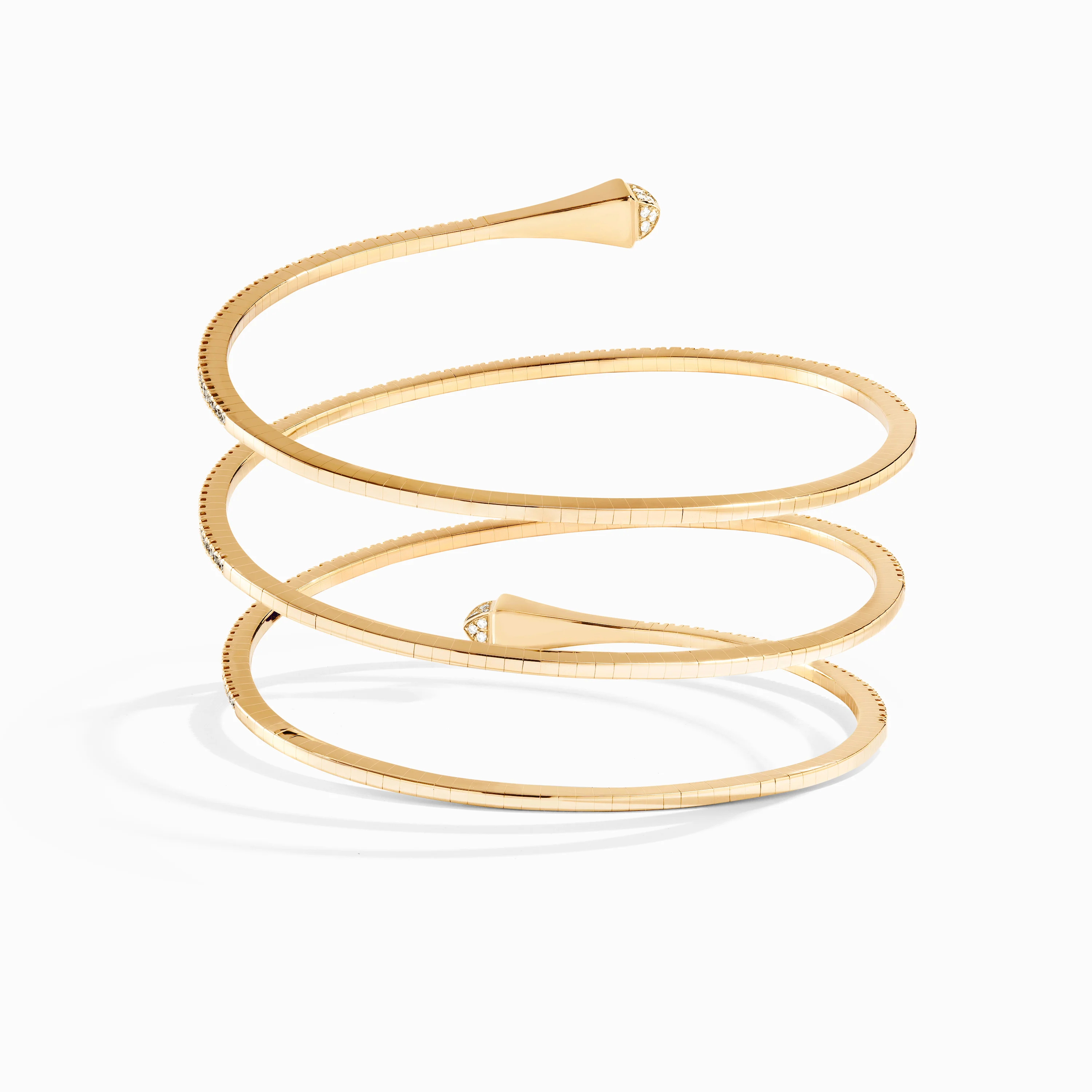 Cleo Full Diamond Twist Bracelet - Image 4