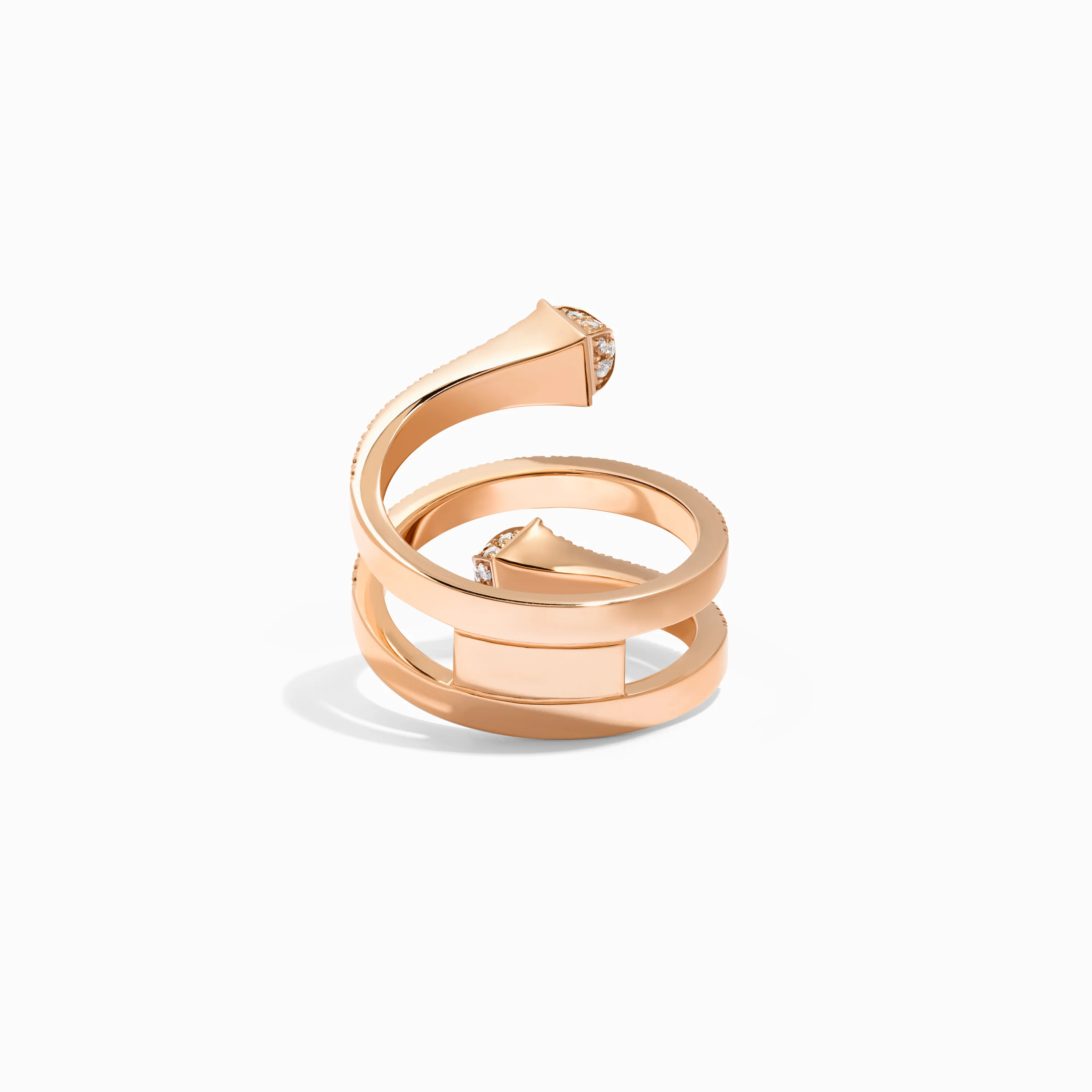 Cleo Full Diamond Twist Ring - Image 4
