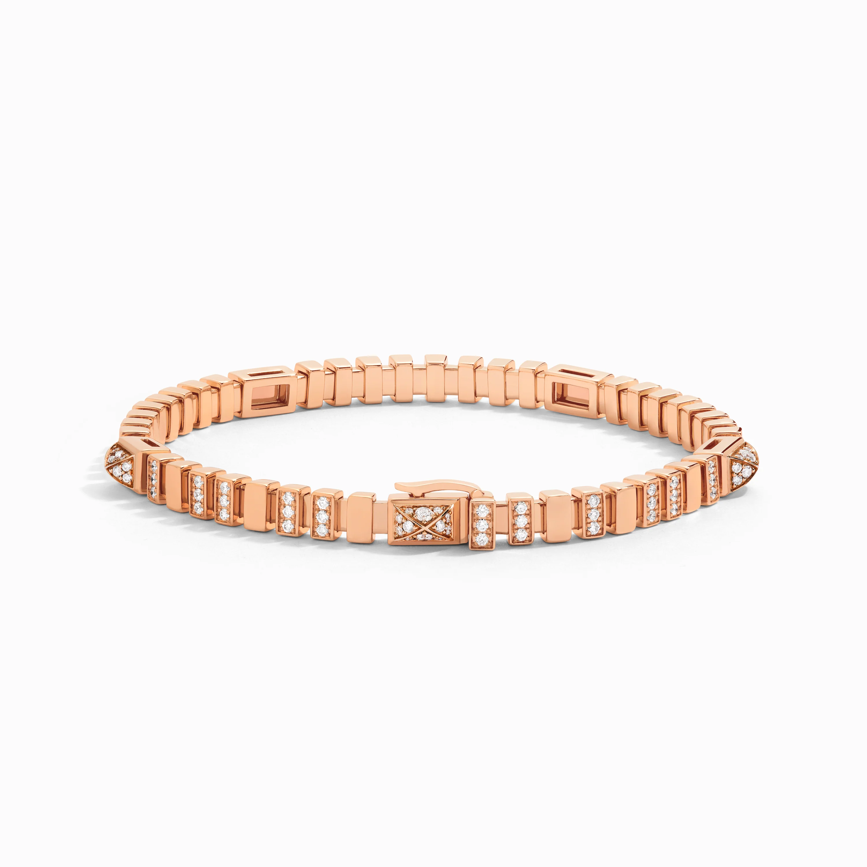 Cleo Link Full Diamond Bracelet - Image 3
