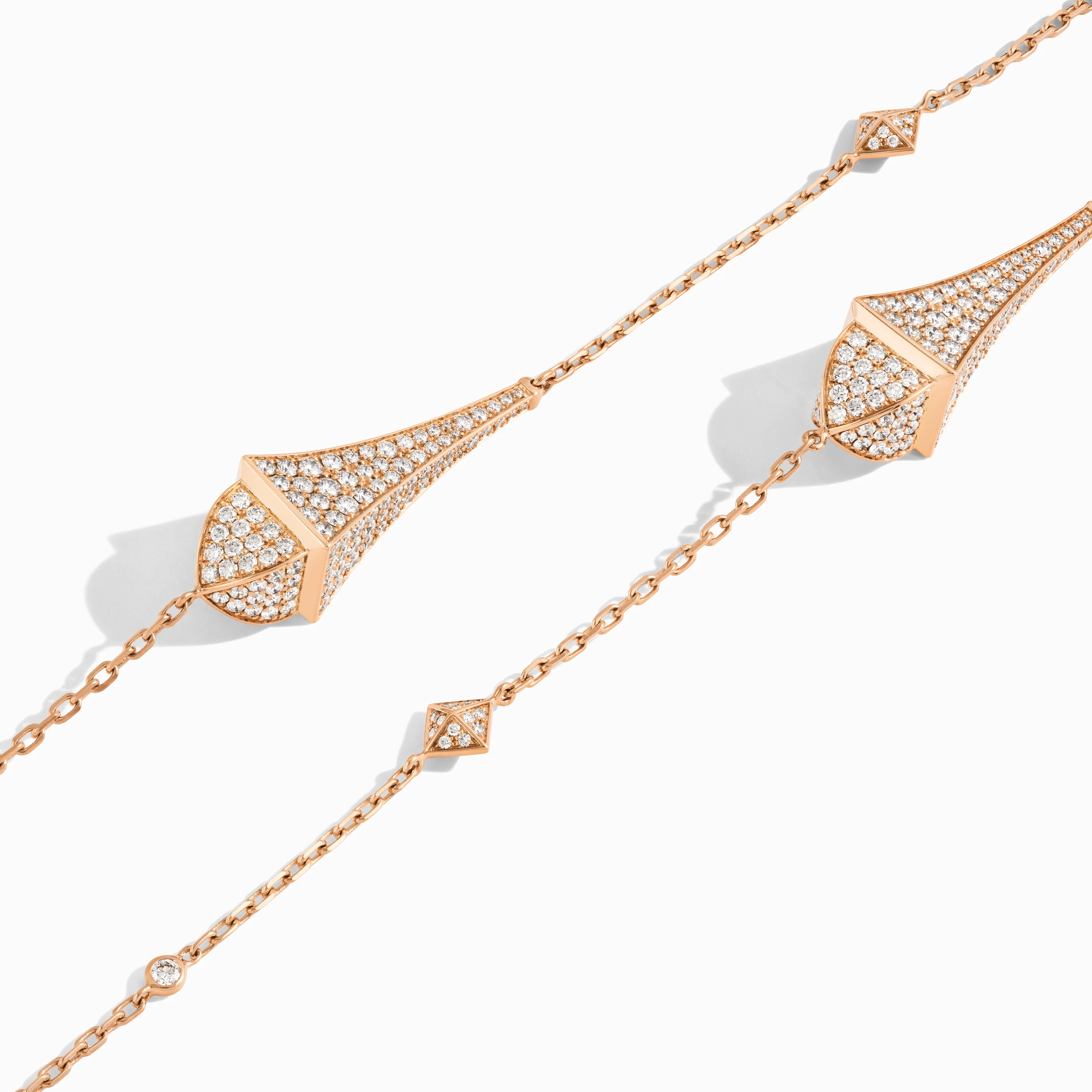 Cleo Long Chain Statement Necklace - Image 2