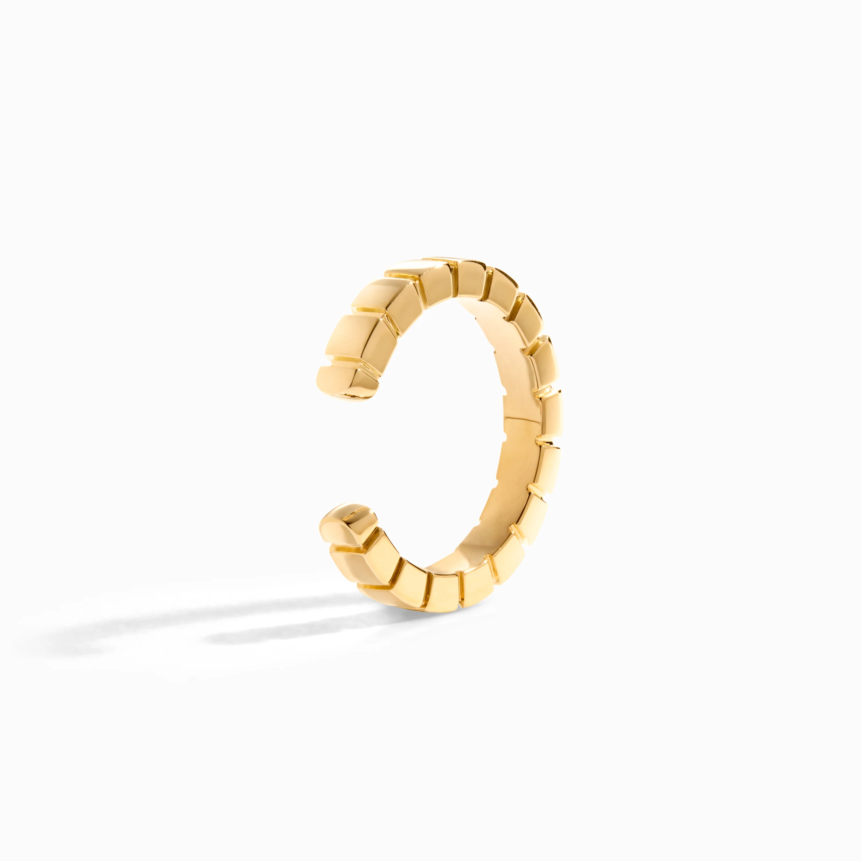 Cleo Lotus Gold Ear Cuff (Single) - Image 3