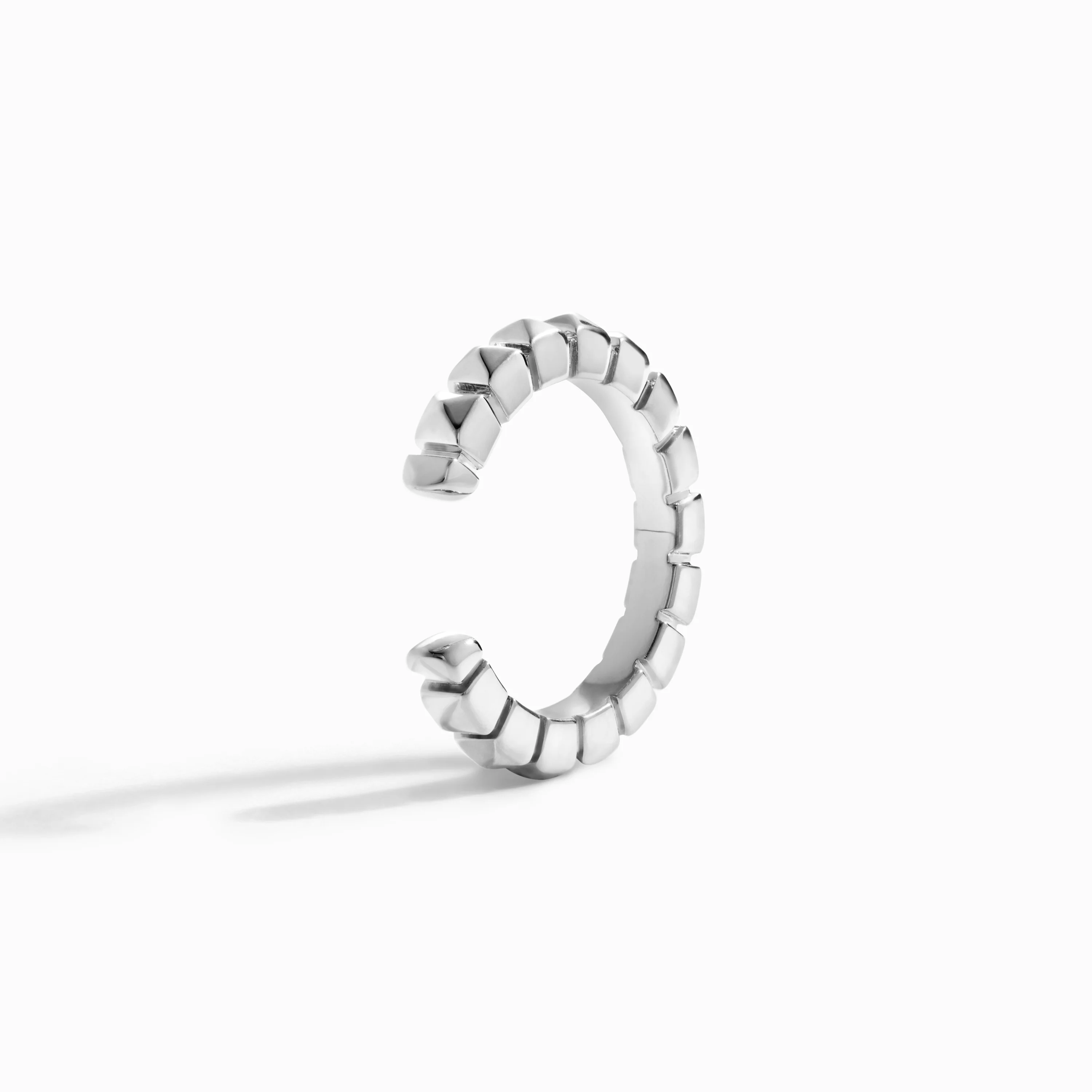 Cleo Lotus Gold Pyramid Ear Cuff (Single) - Image 3