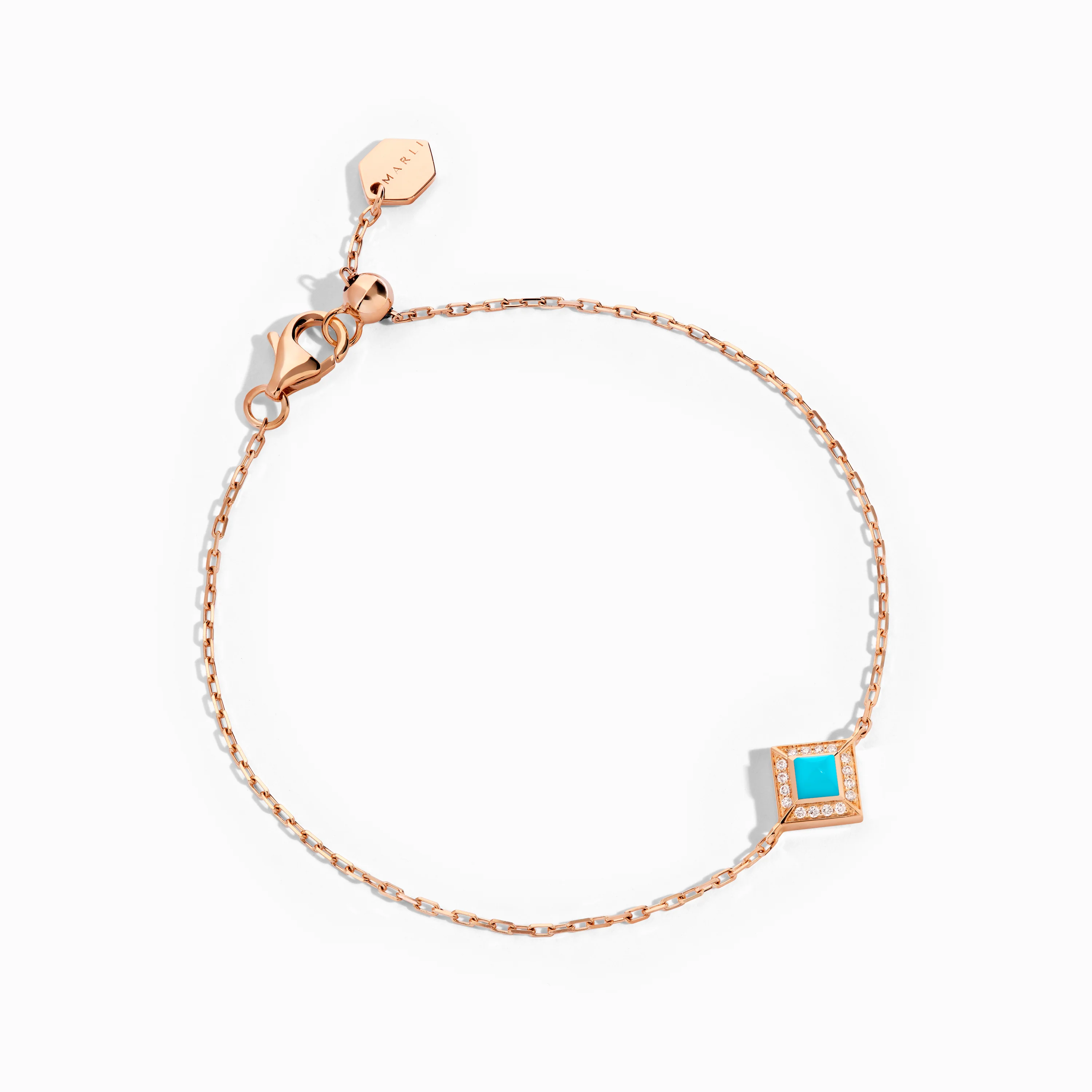 Cleo Lotus Pavé Chain Bracelet - Image 16