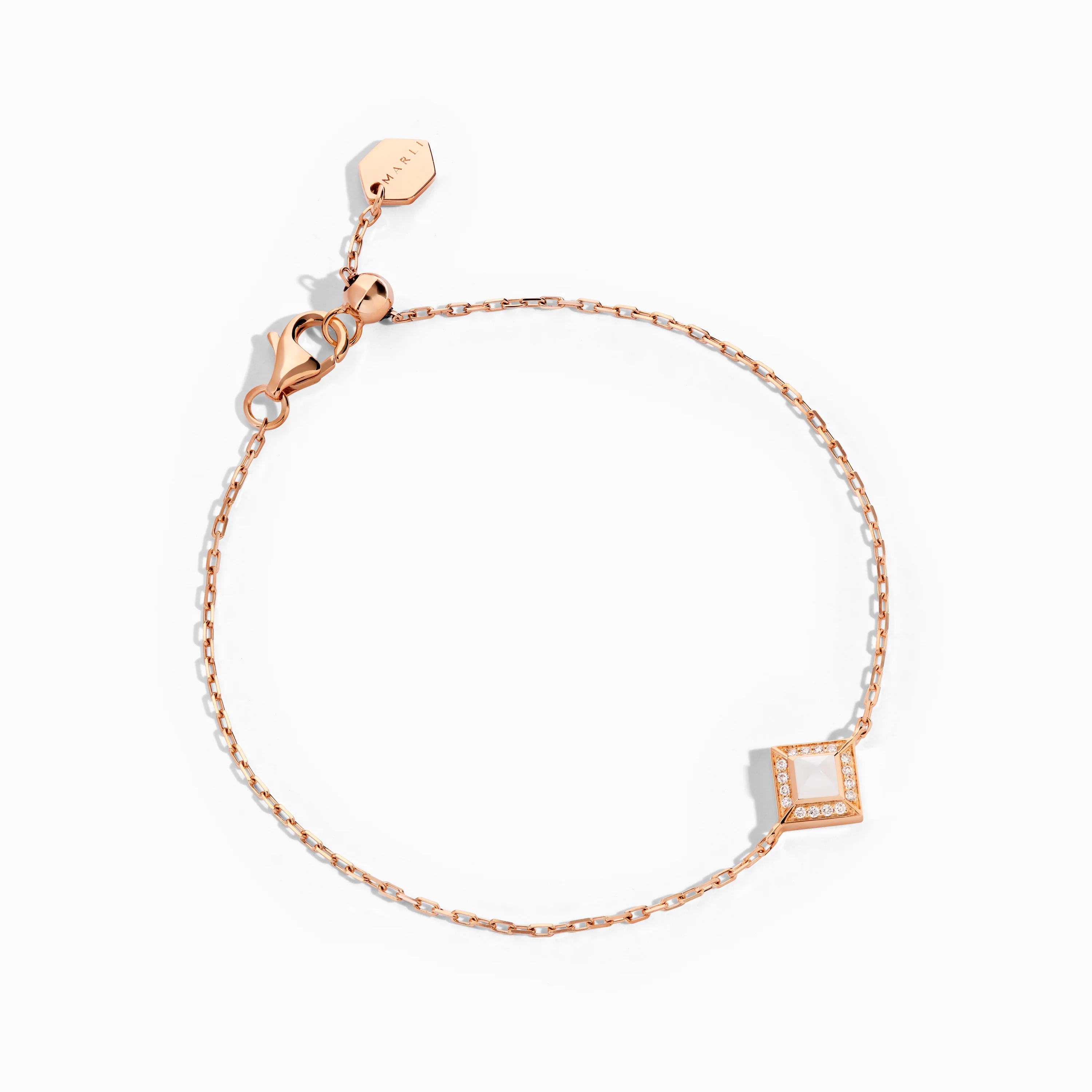 Cleo Lotus Pavé Chain Bracelet - Image 18