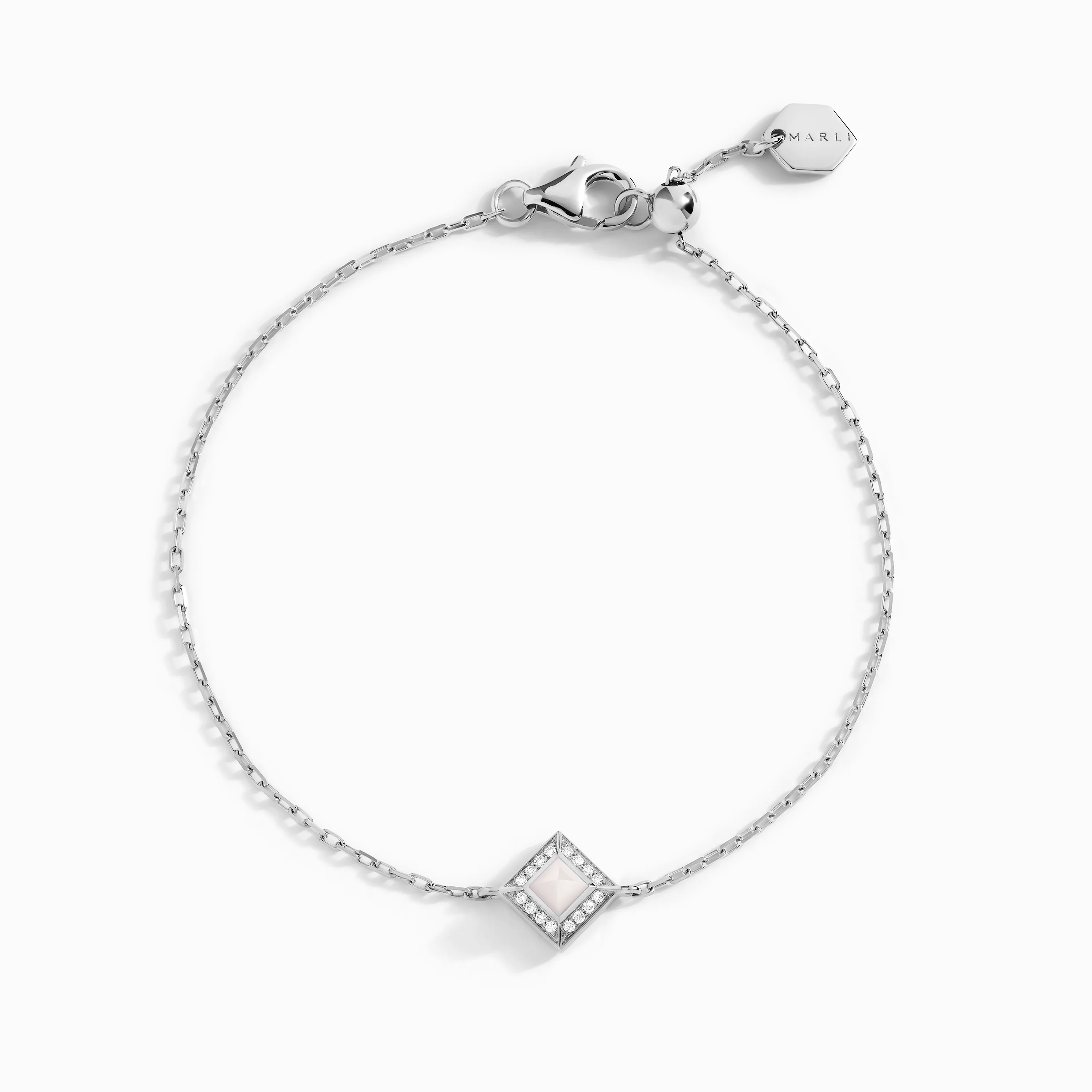 Cleo Lotus Pavé Chain Bracelet - Image 17