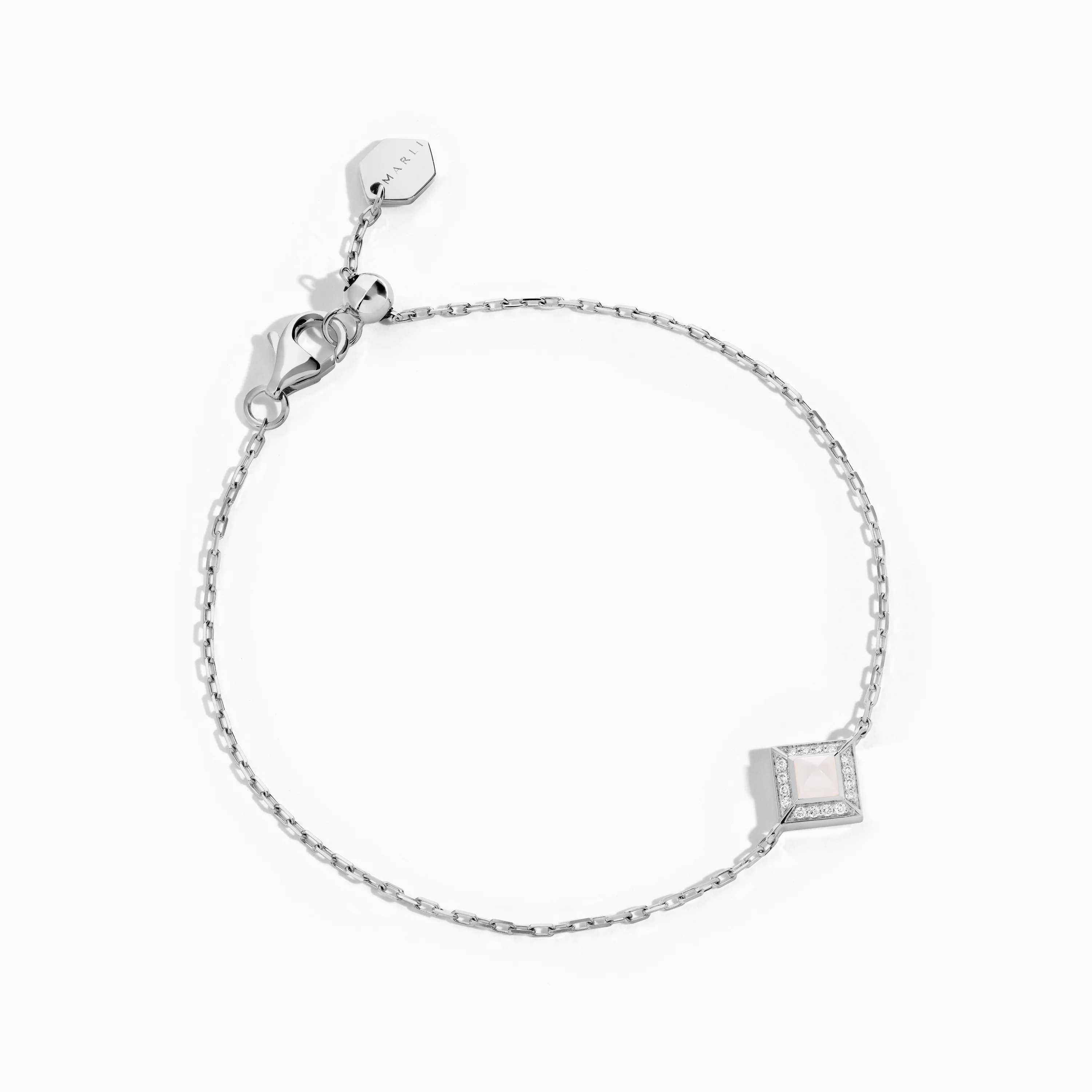 Cleo Lotus Pavé Chain Bracelet - Image 18