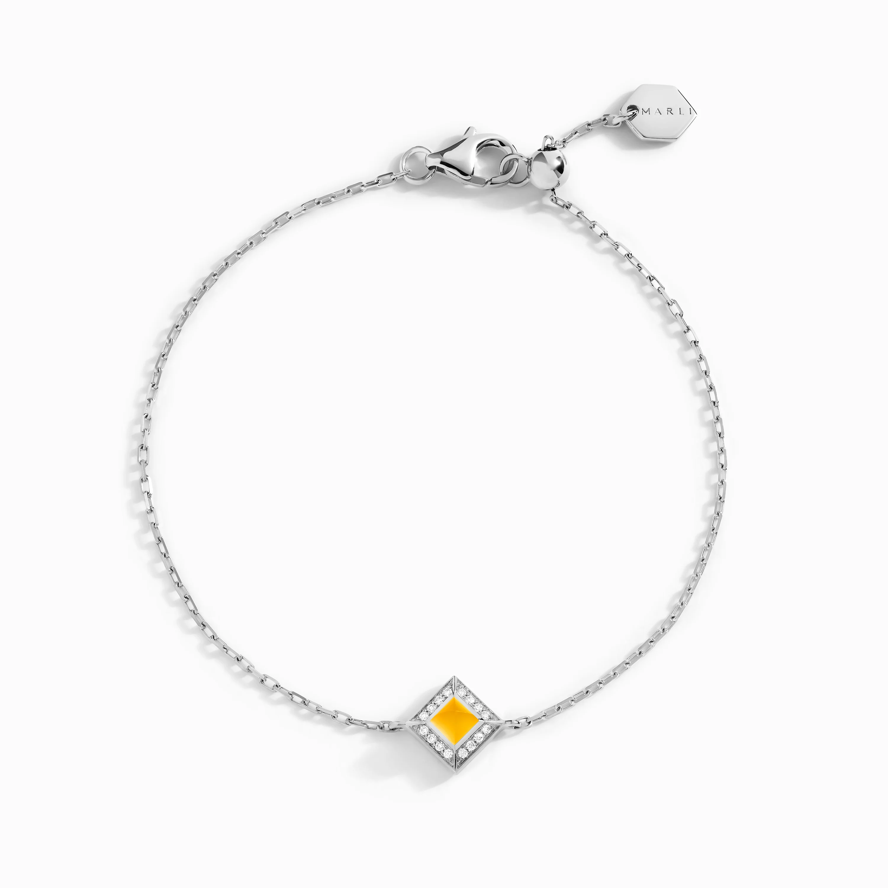 Cleo Lotus Pavé Chain Bracelet - Image 19