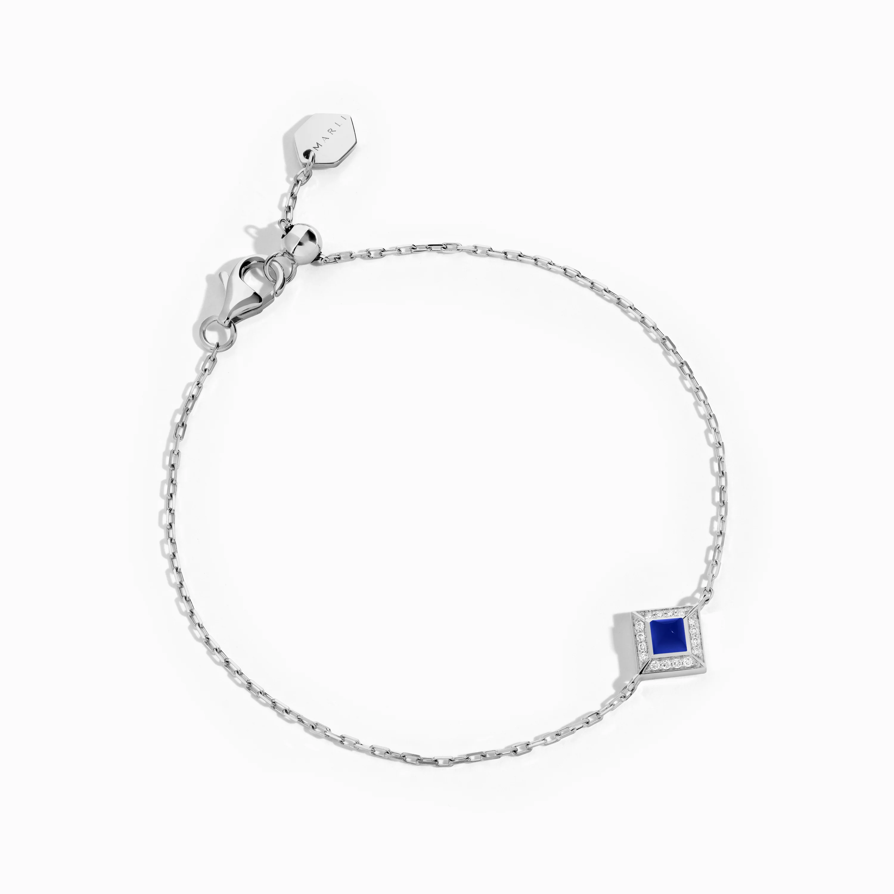 Cleo Lotus Pavé Chain Bracelet - Image 8