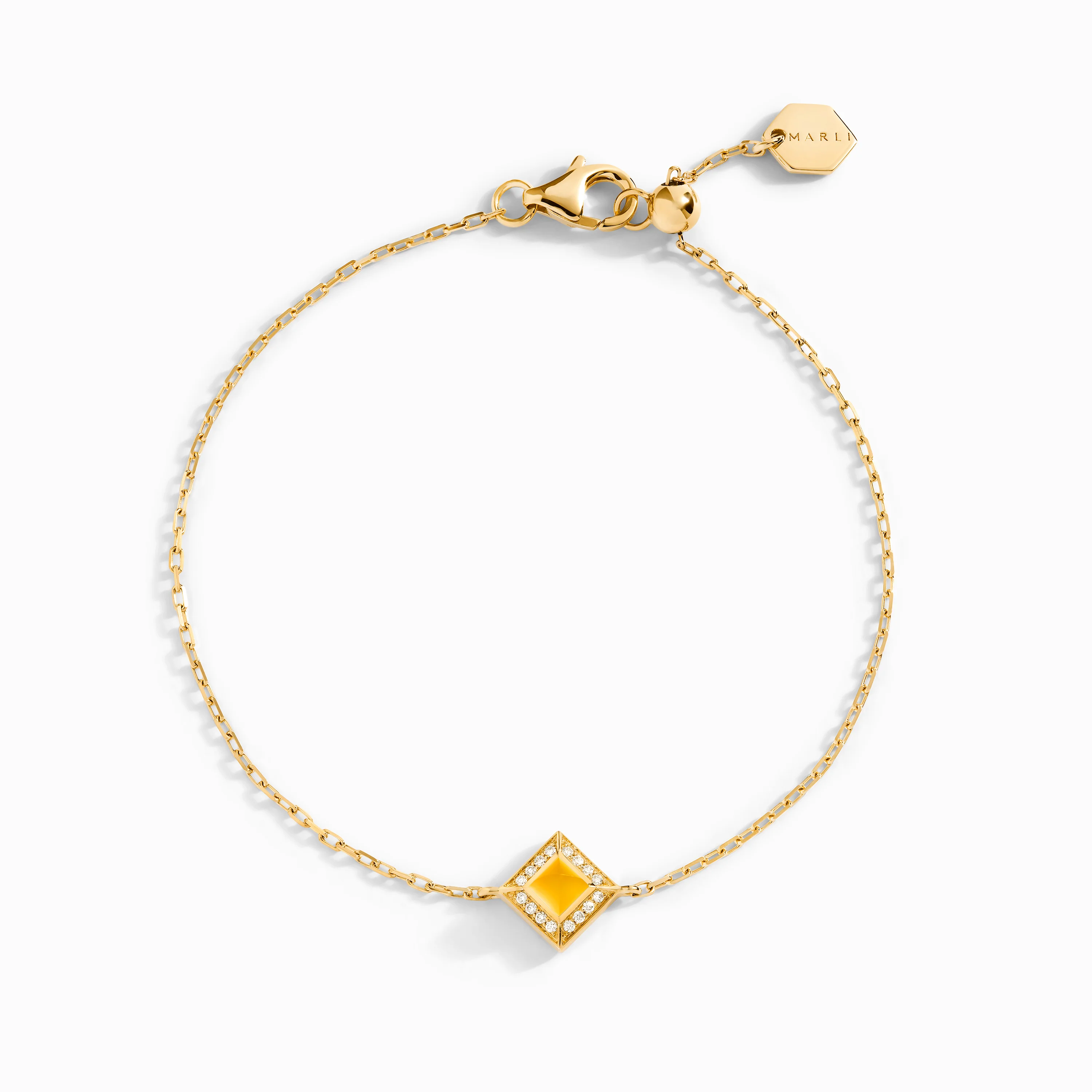 Cleo Lotus Pavé Chain Bracelet - Image 19