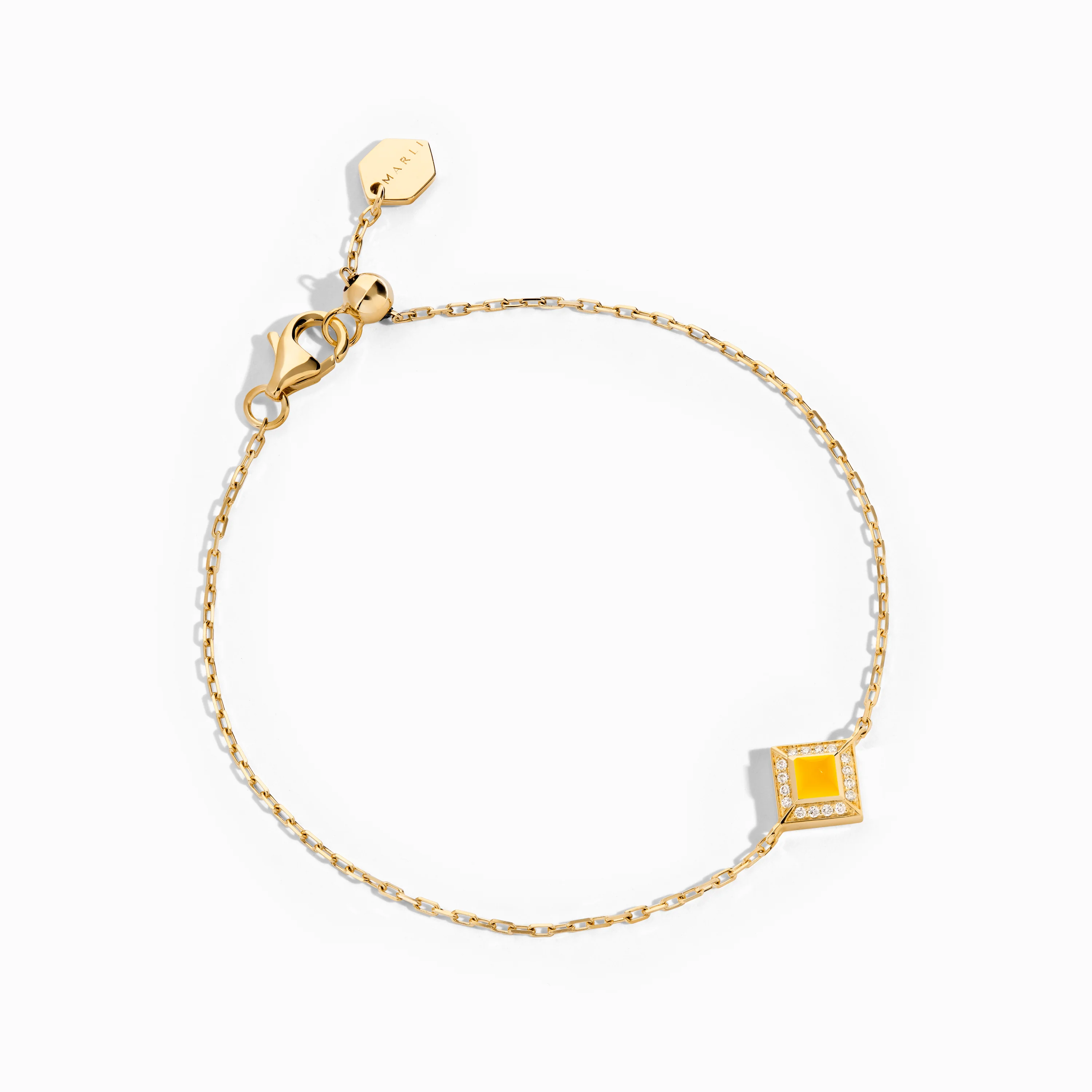 Cleo Lotus Pavé Chain Bracelet - Image 20