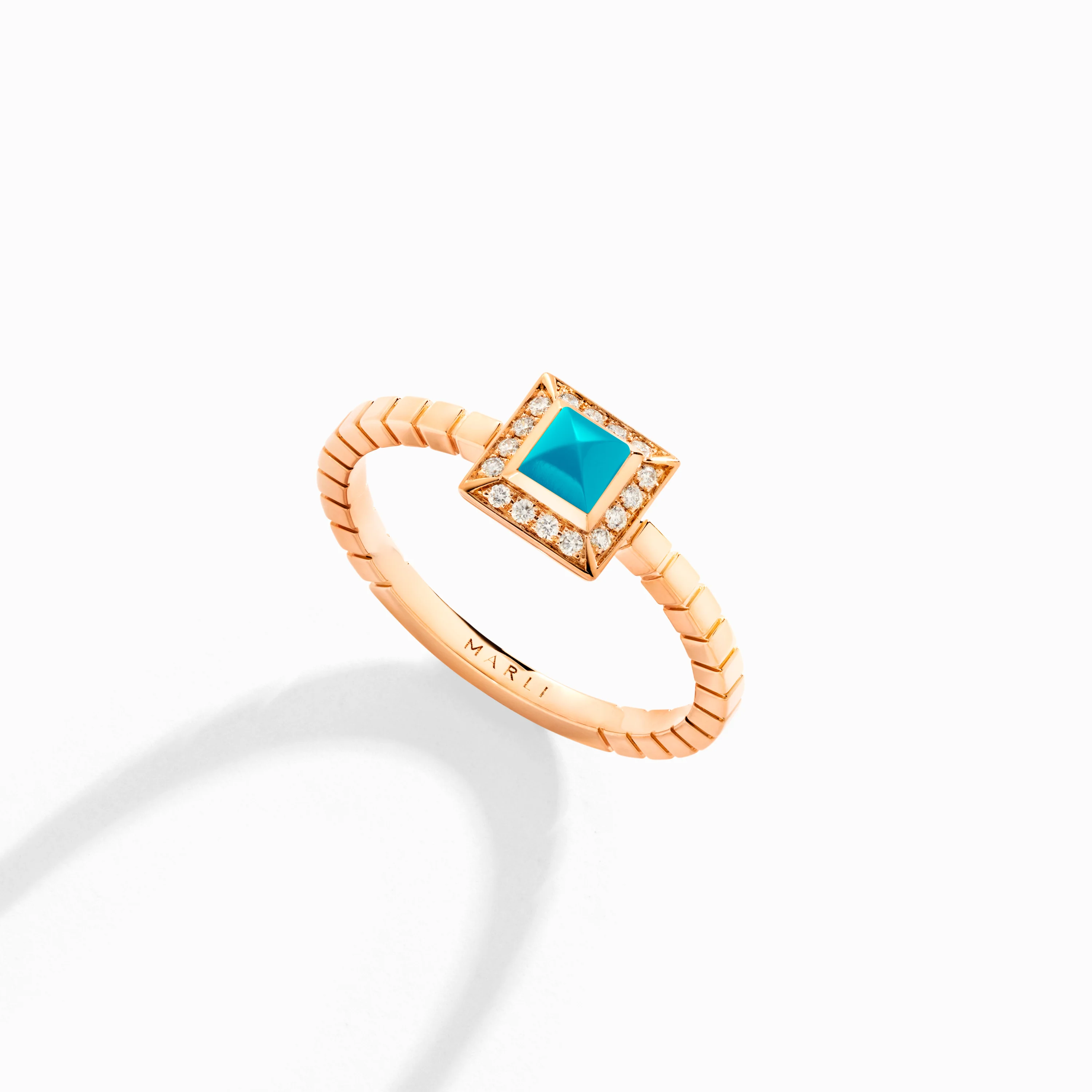 Cleo Lotus Pavé Ring - Image 10
