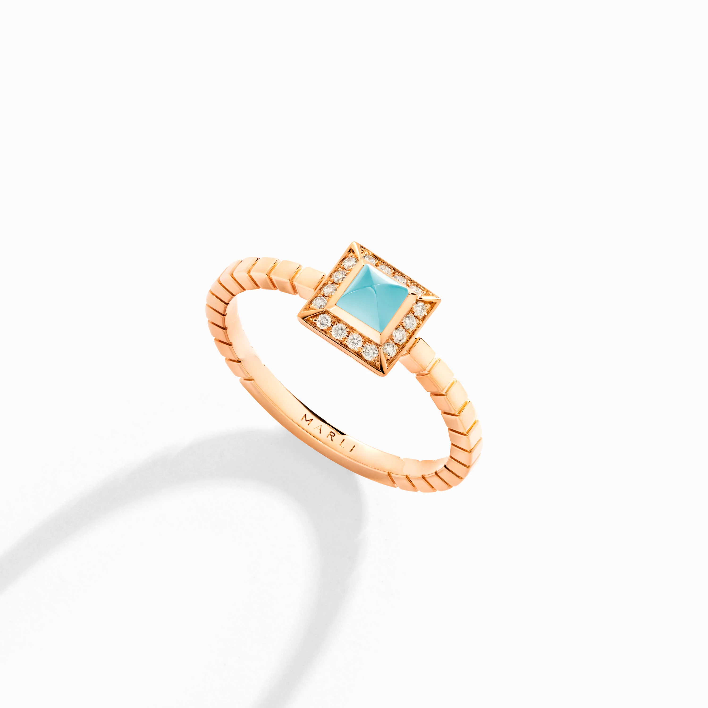 Cleo Lotus Pavé Ring - Image 4