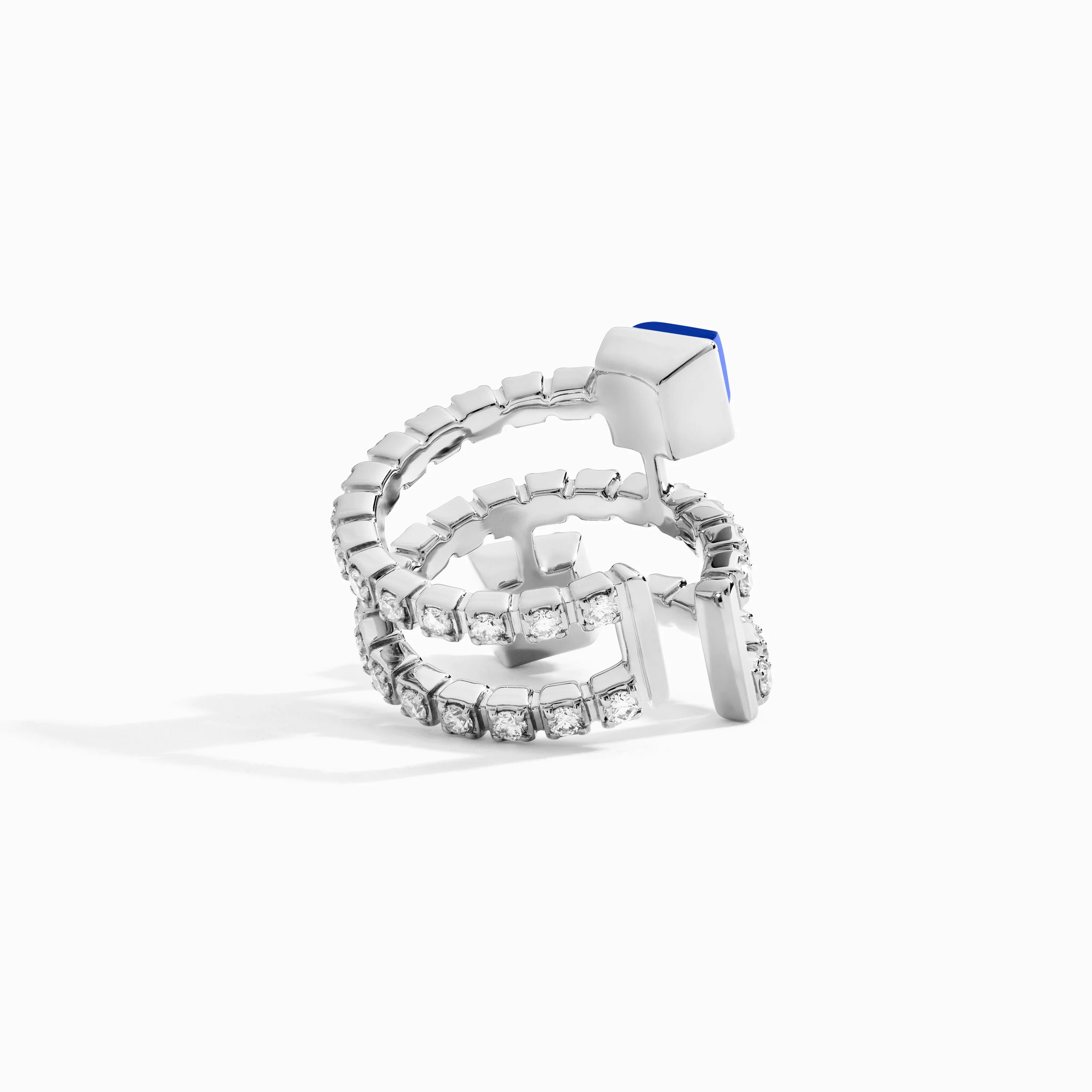 Cleo Lotus Twist Ear Cuff (Single L) - Image 13
