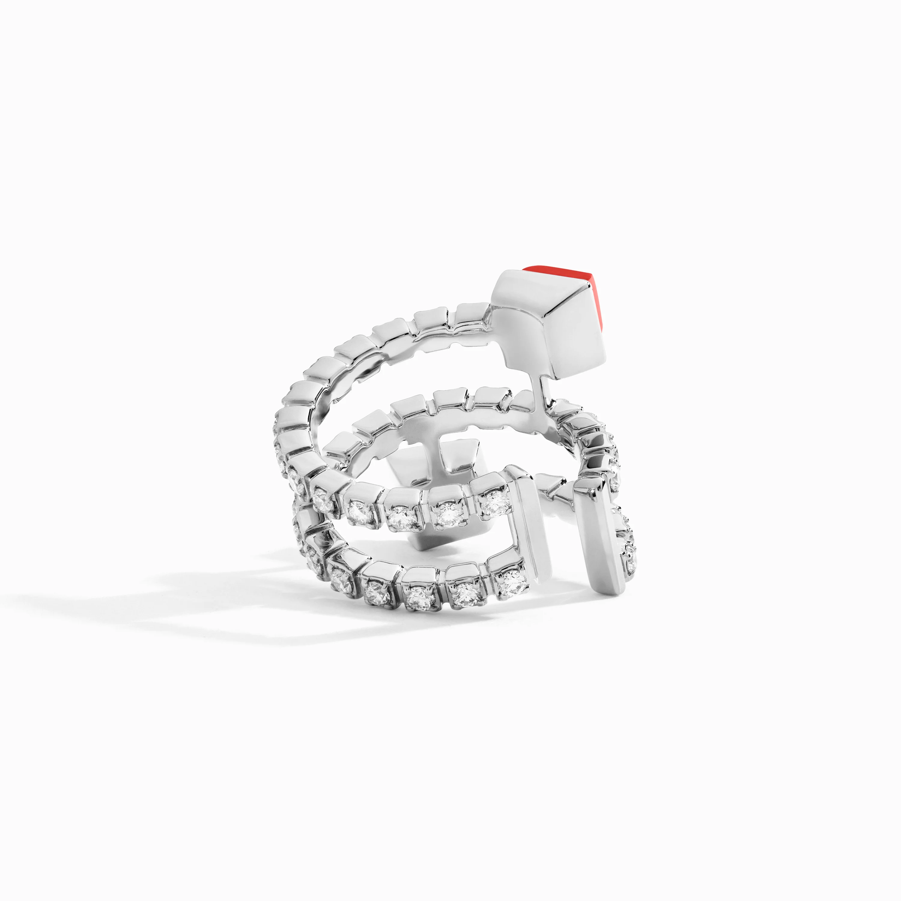 Cleo Lotus Twist Ear Cuff (Single L) - Image 22