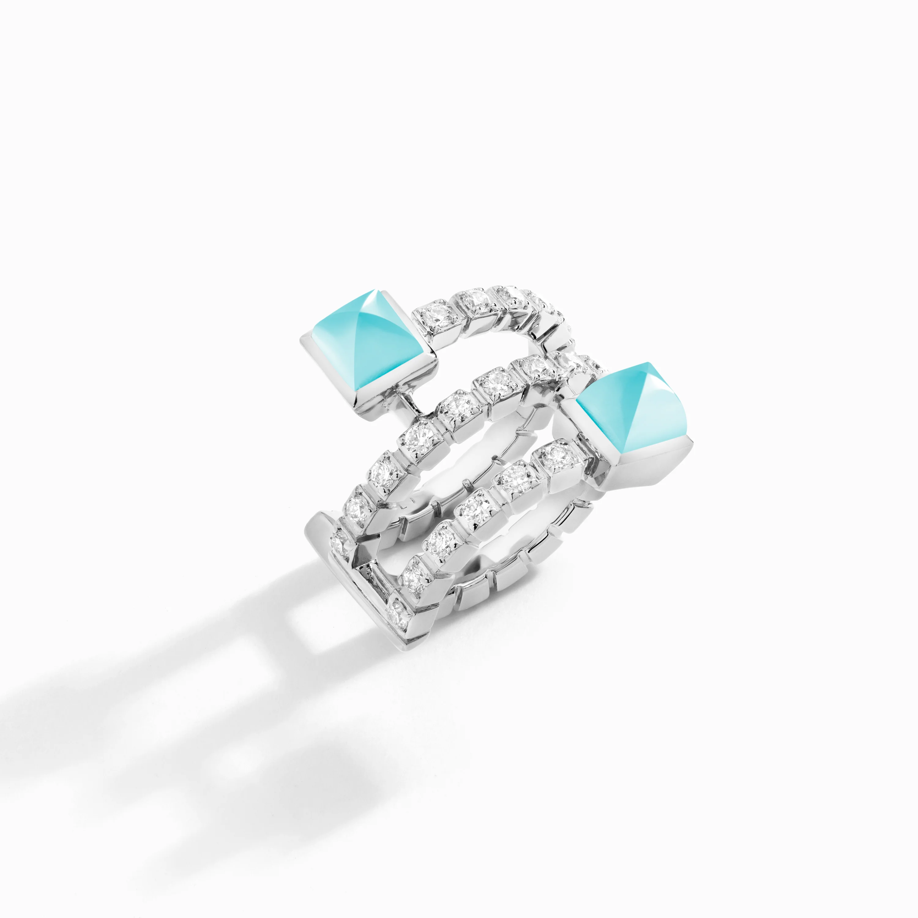 Cleo Lotus Twist Ear Cuff (Single L) - Image 5