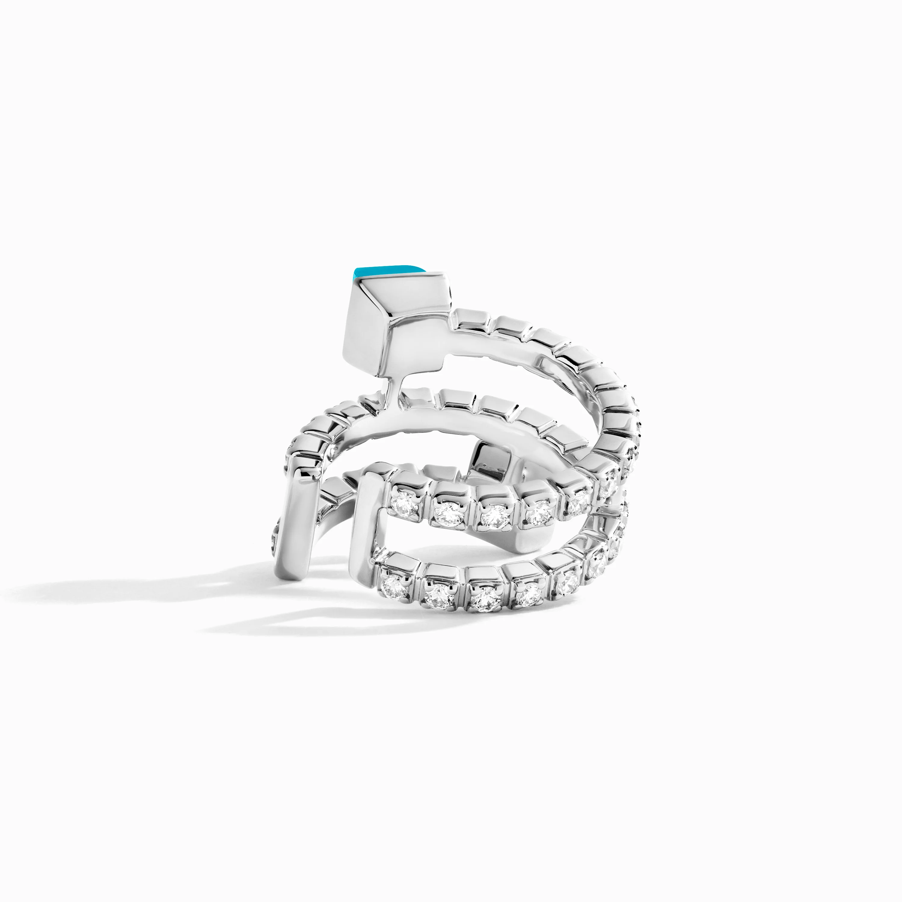 Cleo Lotus Twist Ear Cuff (Single R) - Image 25
