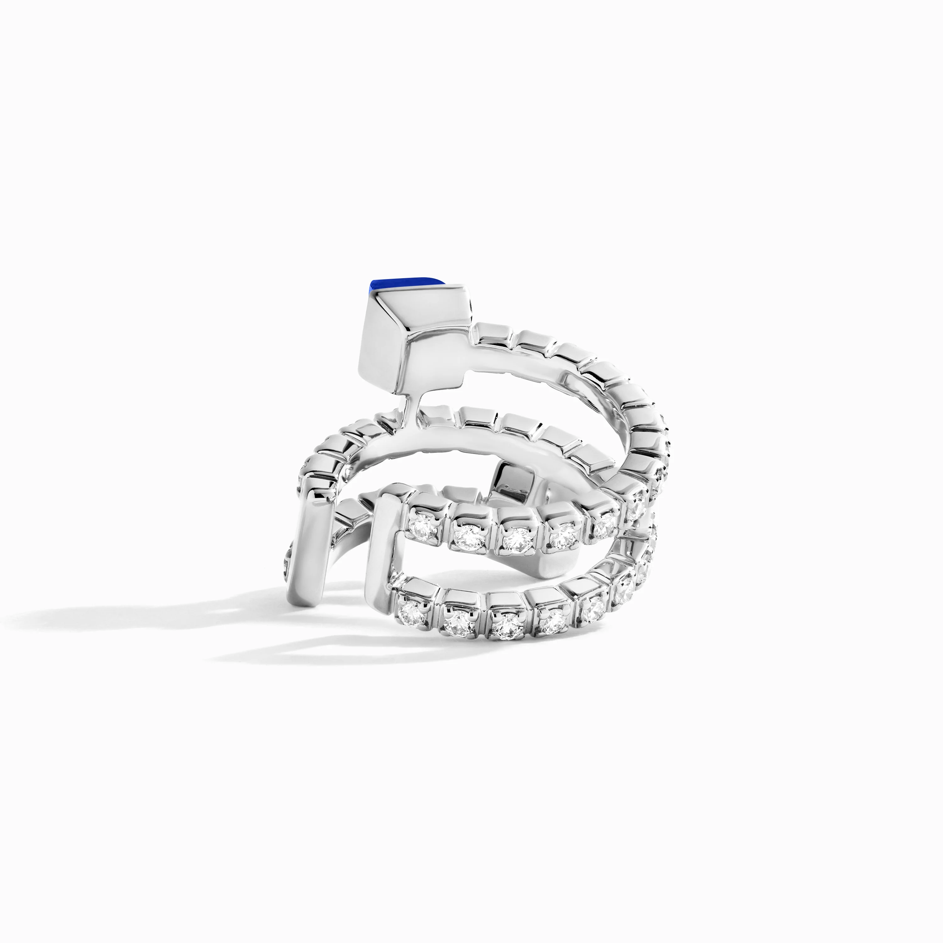 Cleo Lotus Twist Ear Cuff (Single R) - Image 3