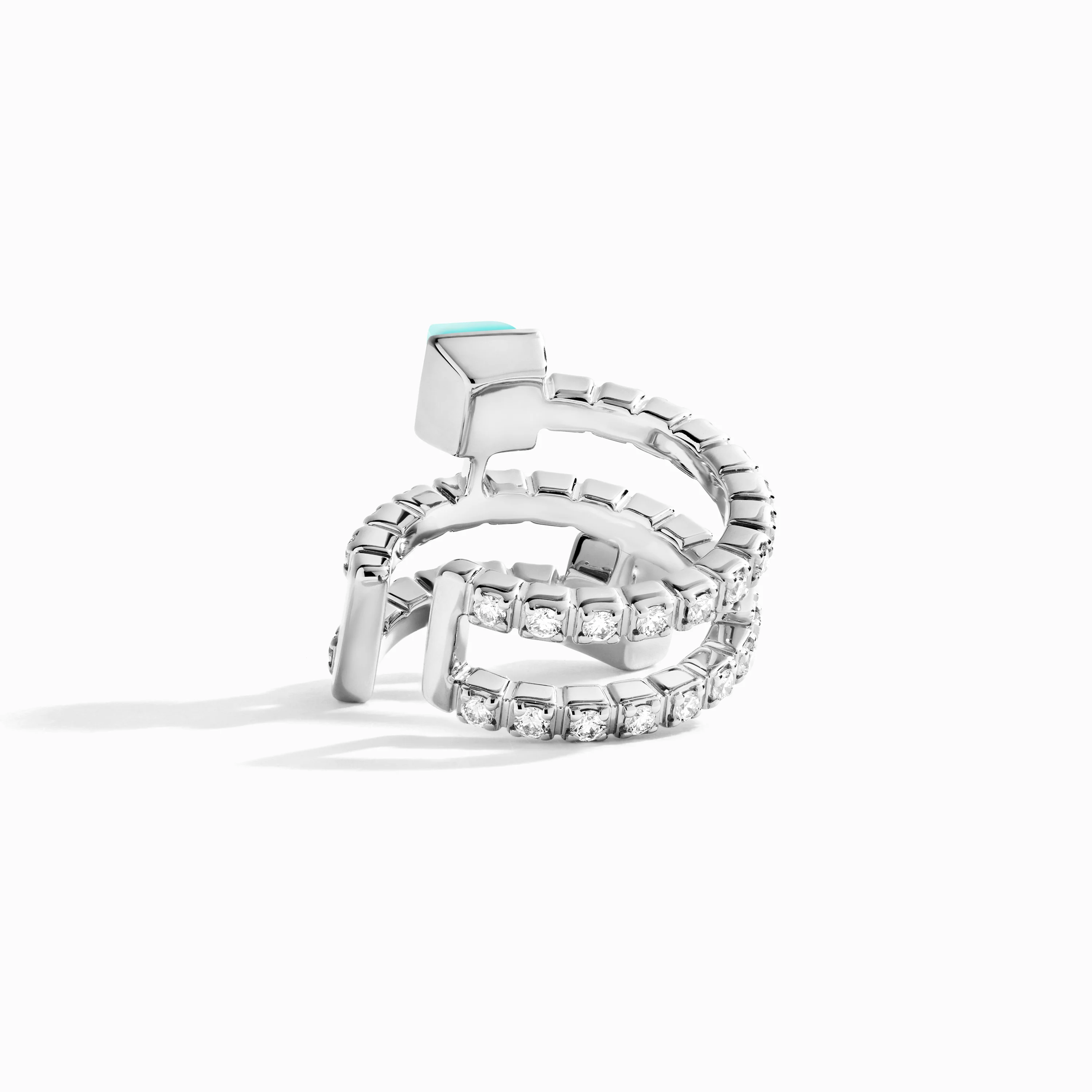 Cleo Lotus Twist Ear Cuff (Single R) - Image 7