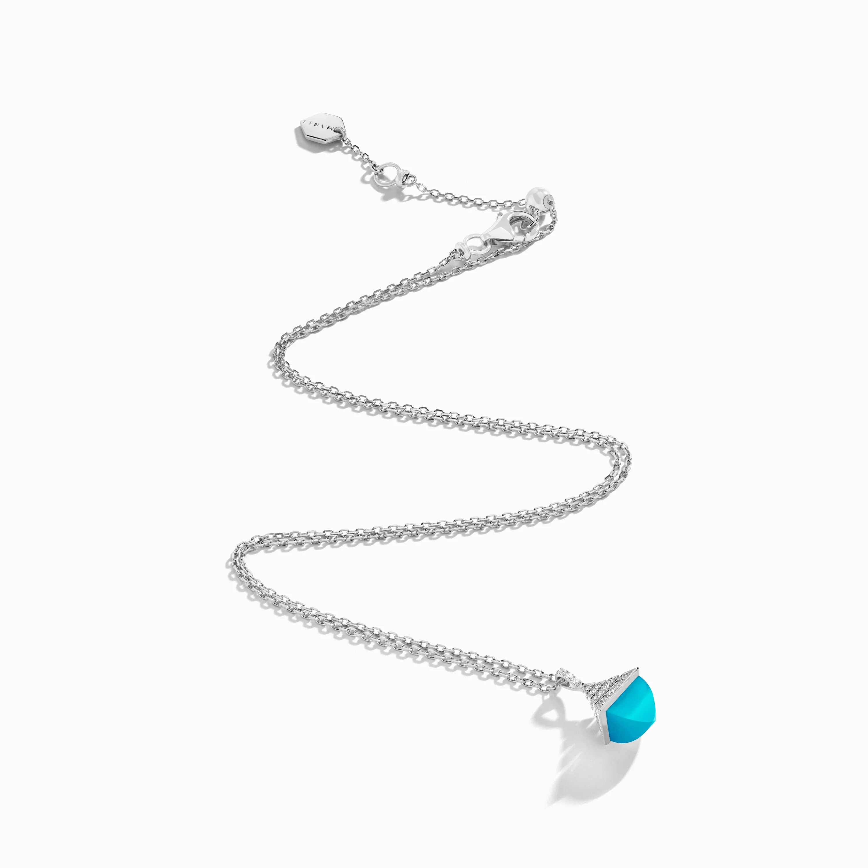 Cleo Rev Mini Diamond Pendant - Image 17