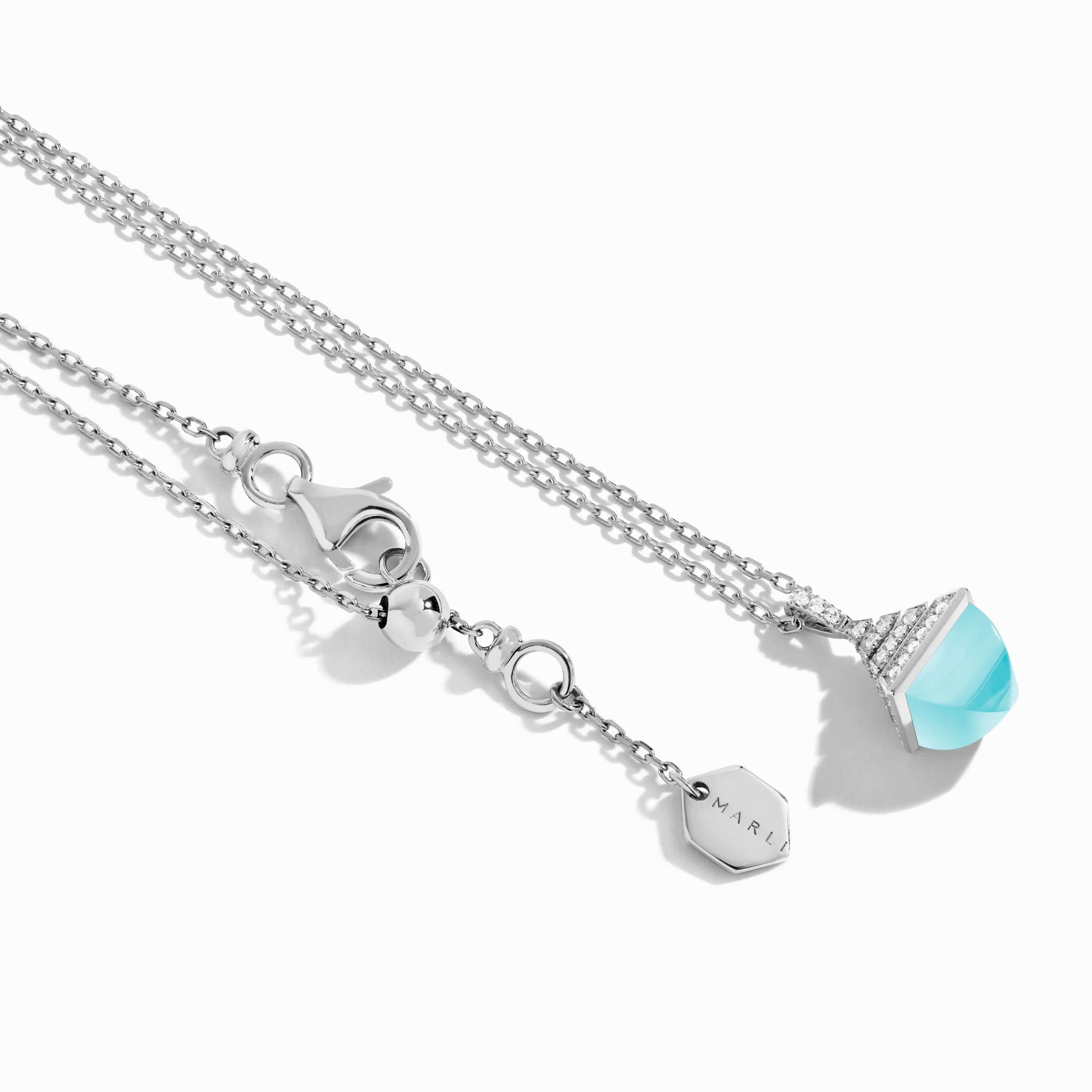 Cleo Rev Mini Diamond Pendant - Image 4