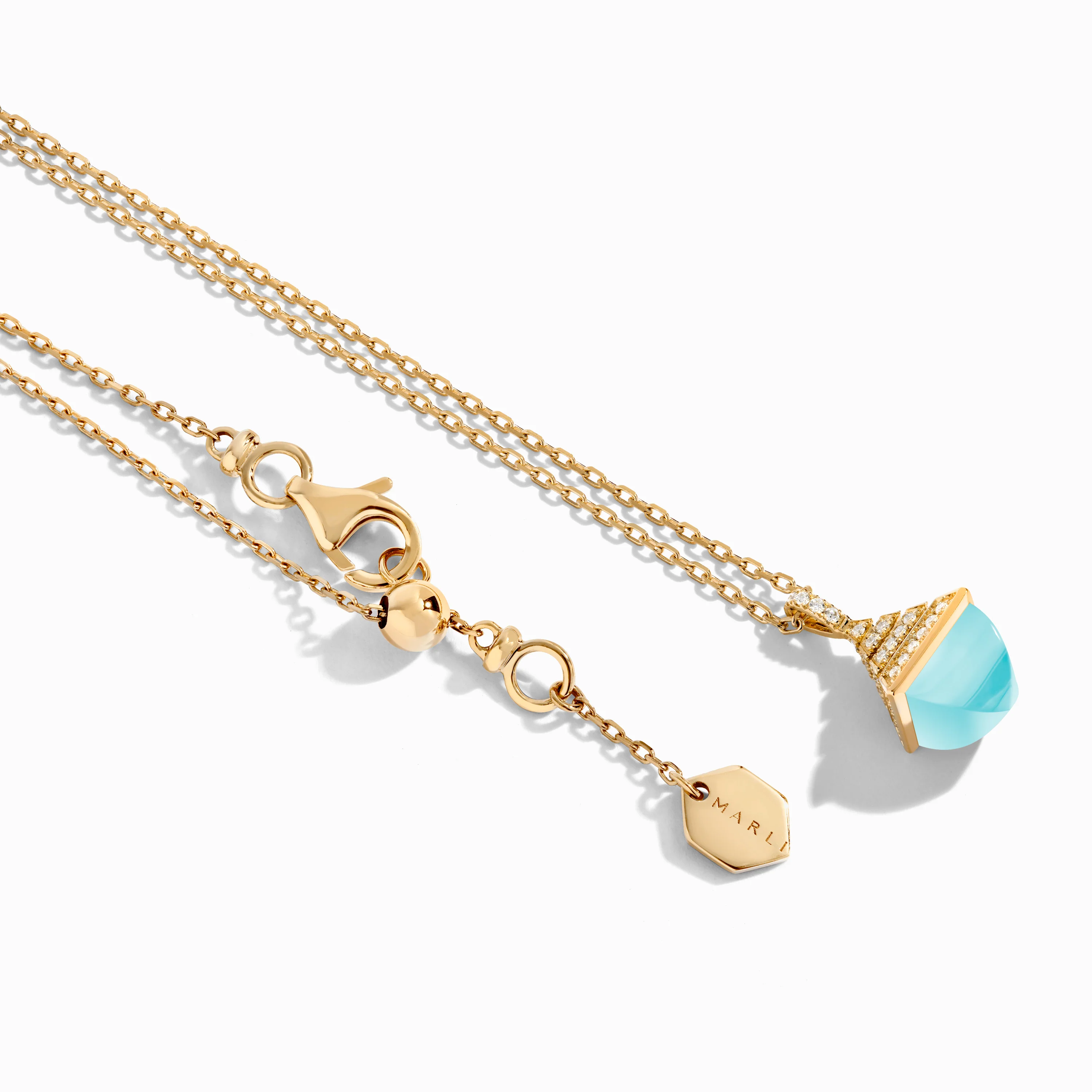 Cleo Rev Mini Diamond Pendant - Image 4