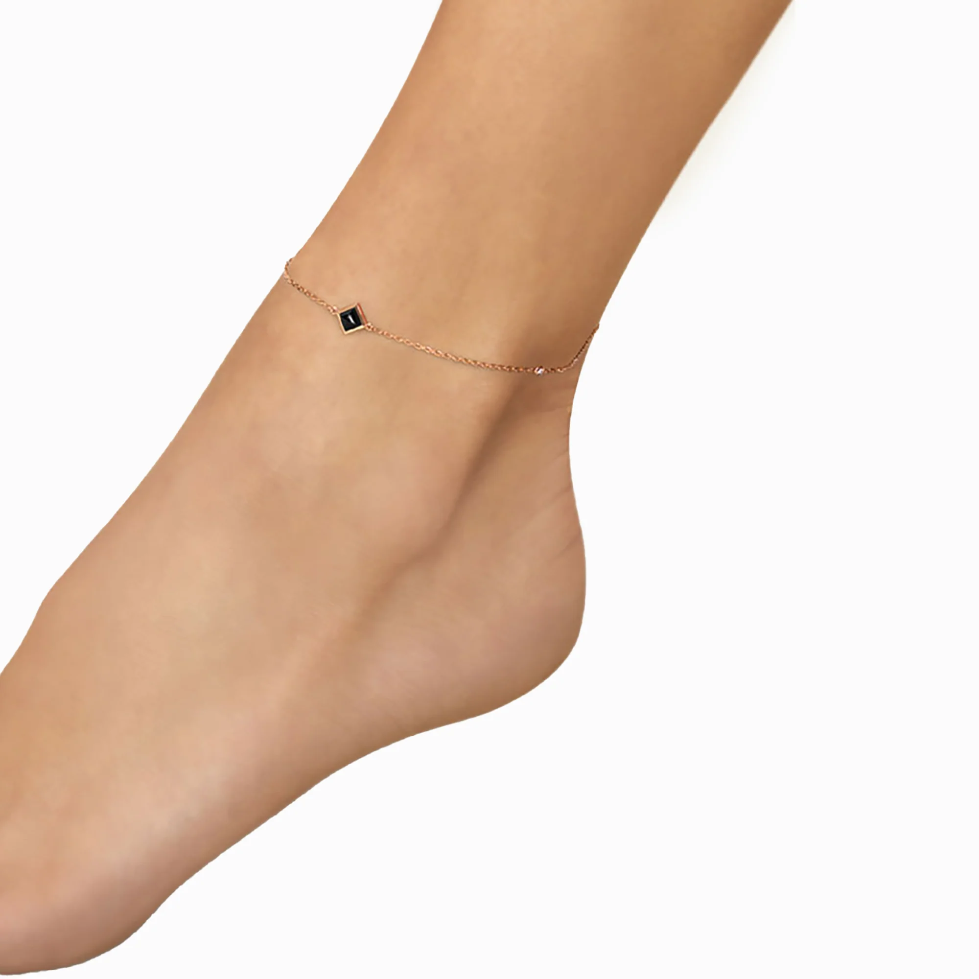 Cleo Pyramid Anklet - Image 3