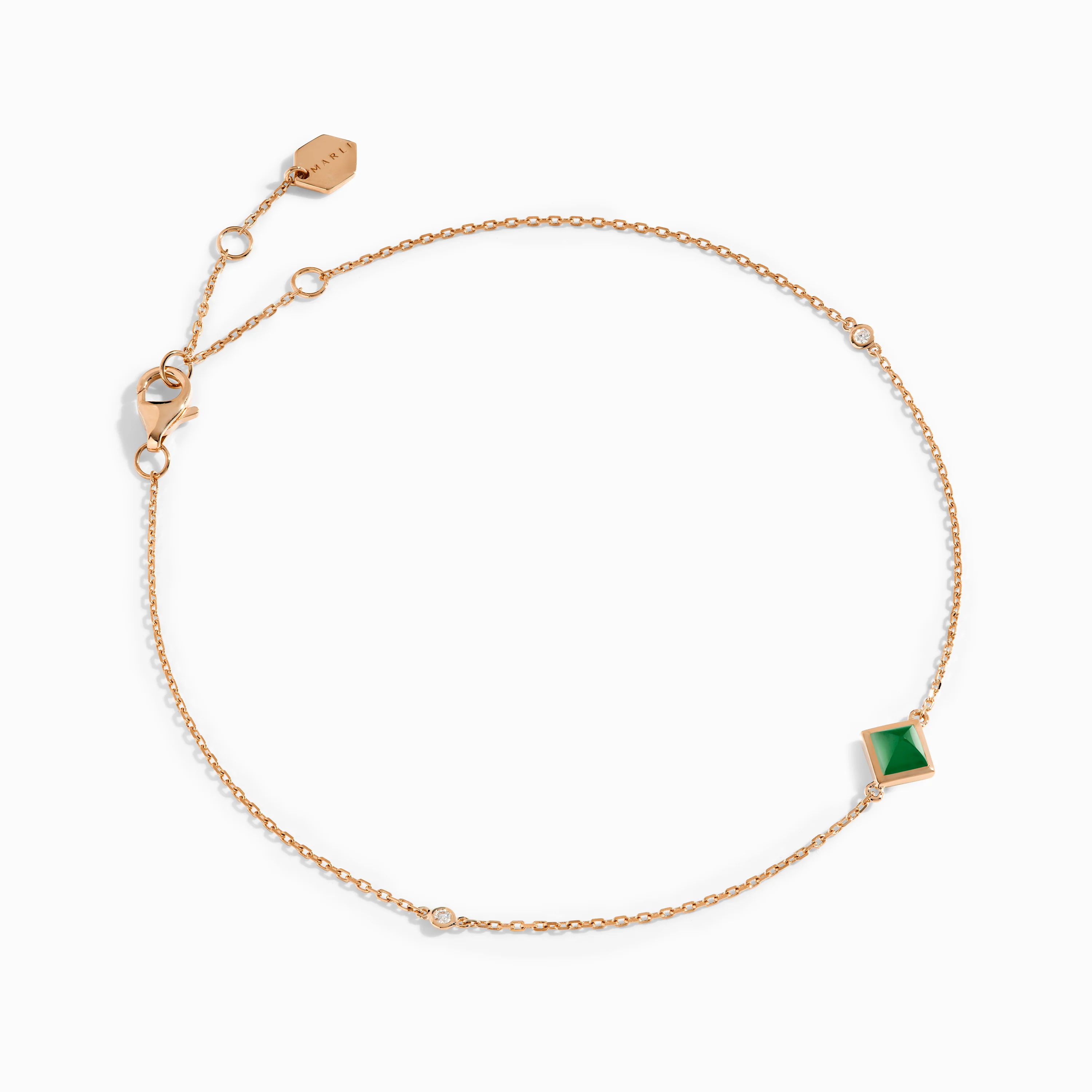 Cleo Pyramid Anklet - Image 7