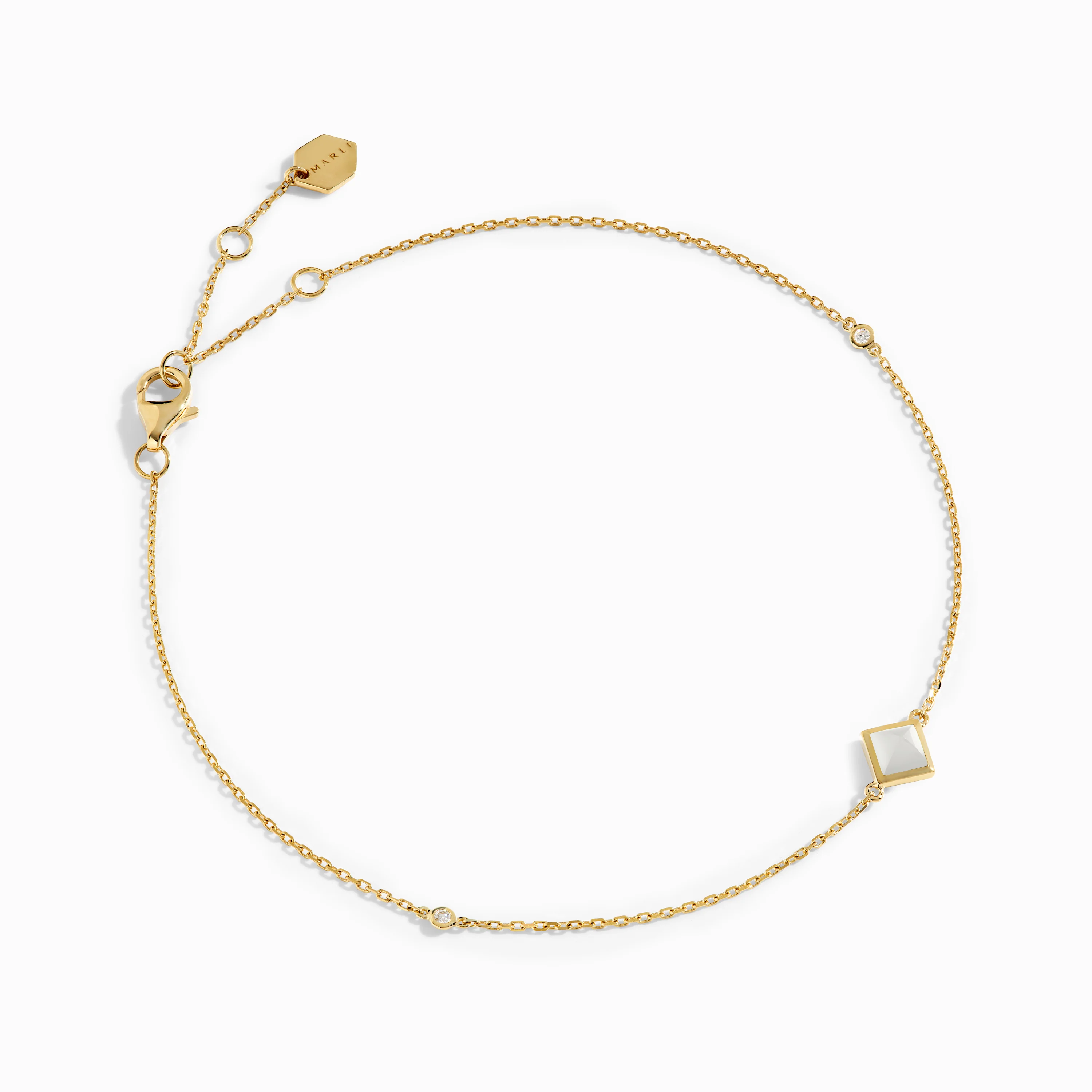 Cleo Pyramid Anklet - Image 11