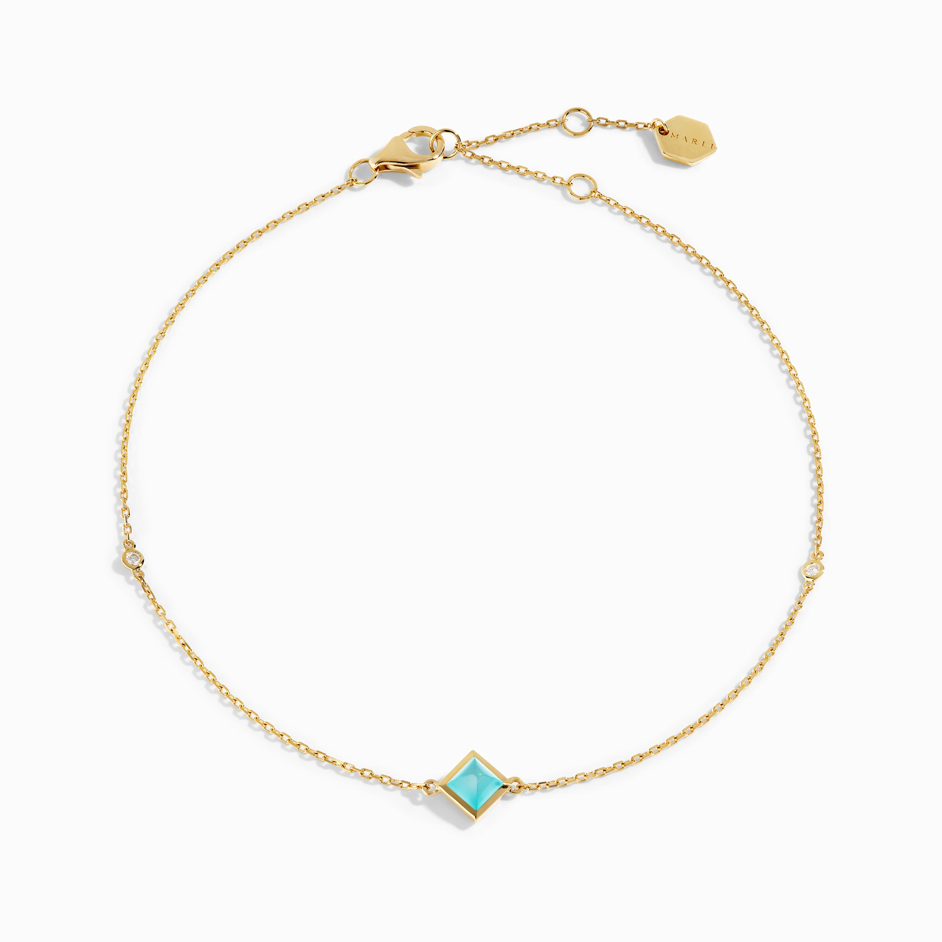Cleo Pyramid Anklet - Image 4