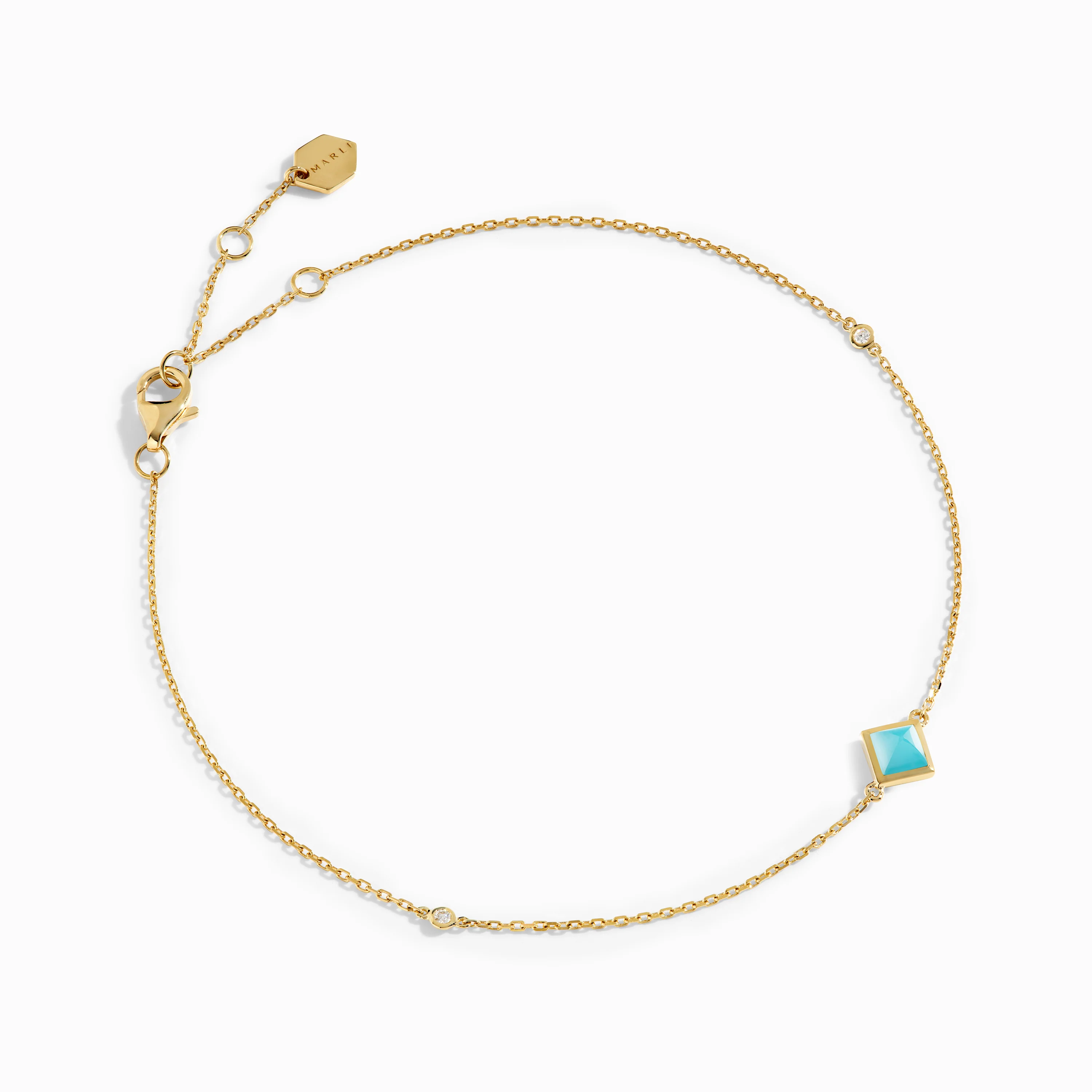 Cleo Pyramid Anklet - Image 5