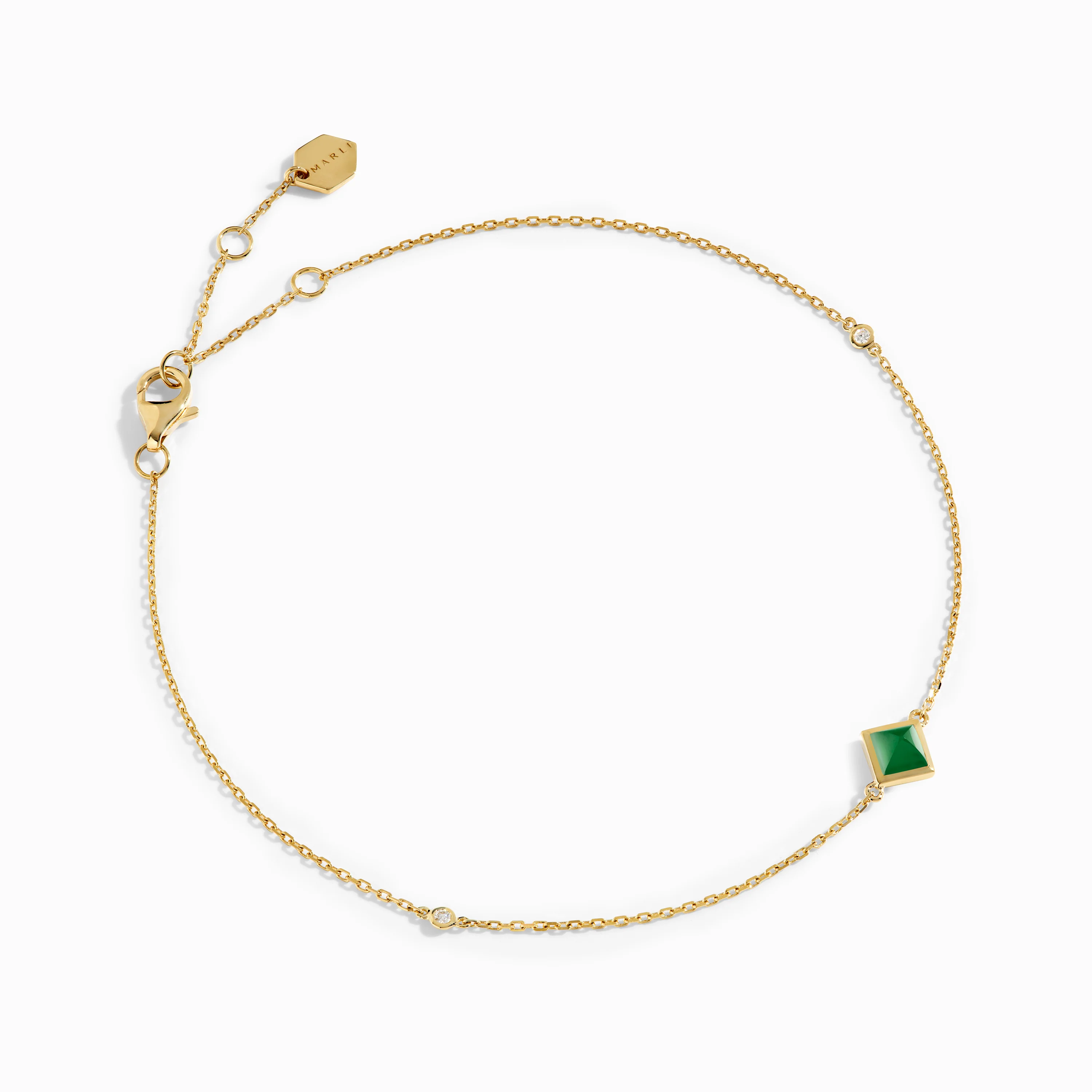 Cleo Pyramid Anklet - Image 7