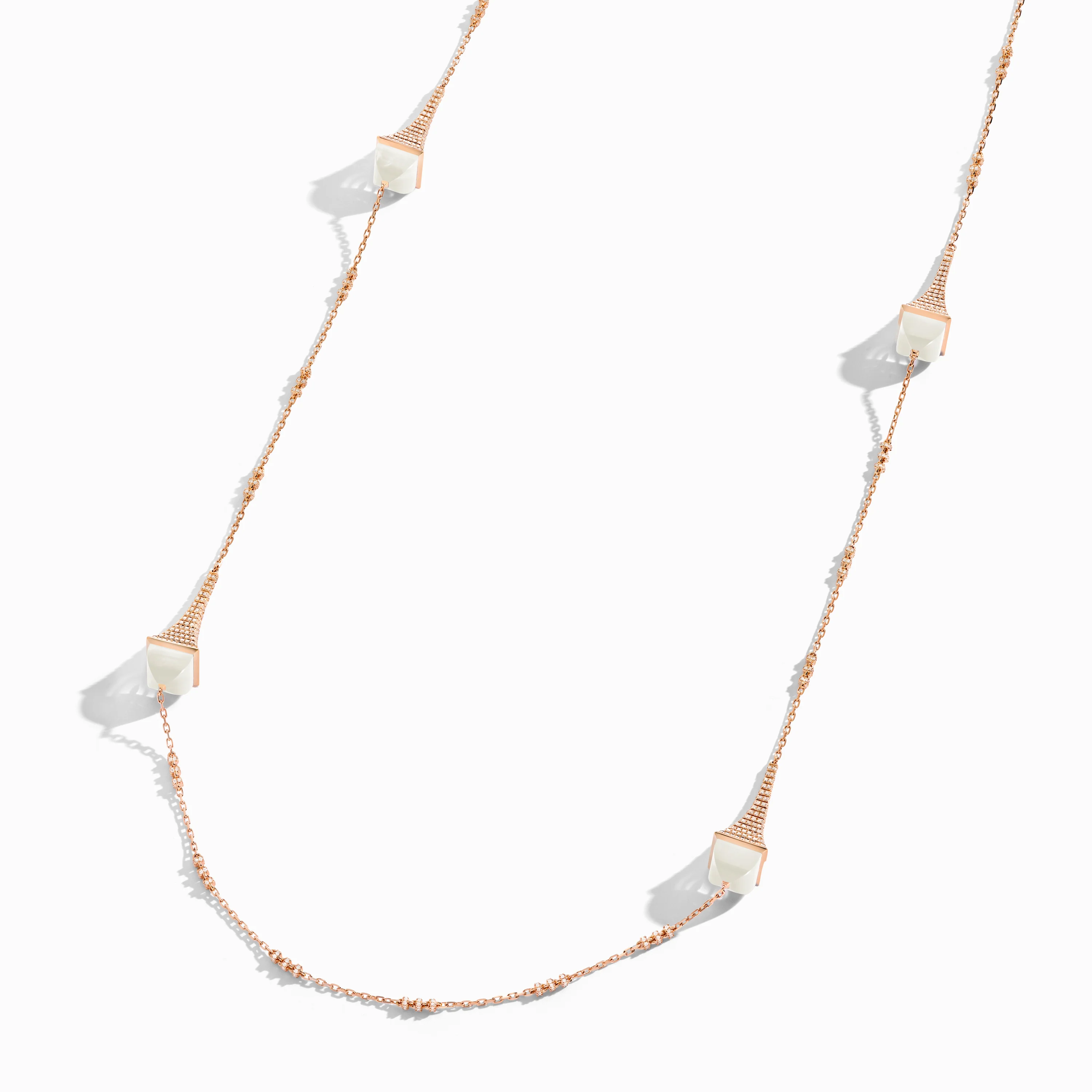 Cleo Rev Diamond Long Chain Necklace - Image 10