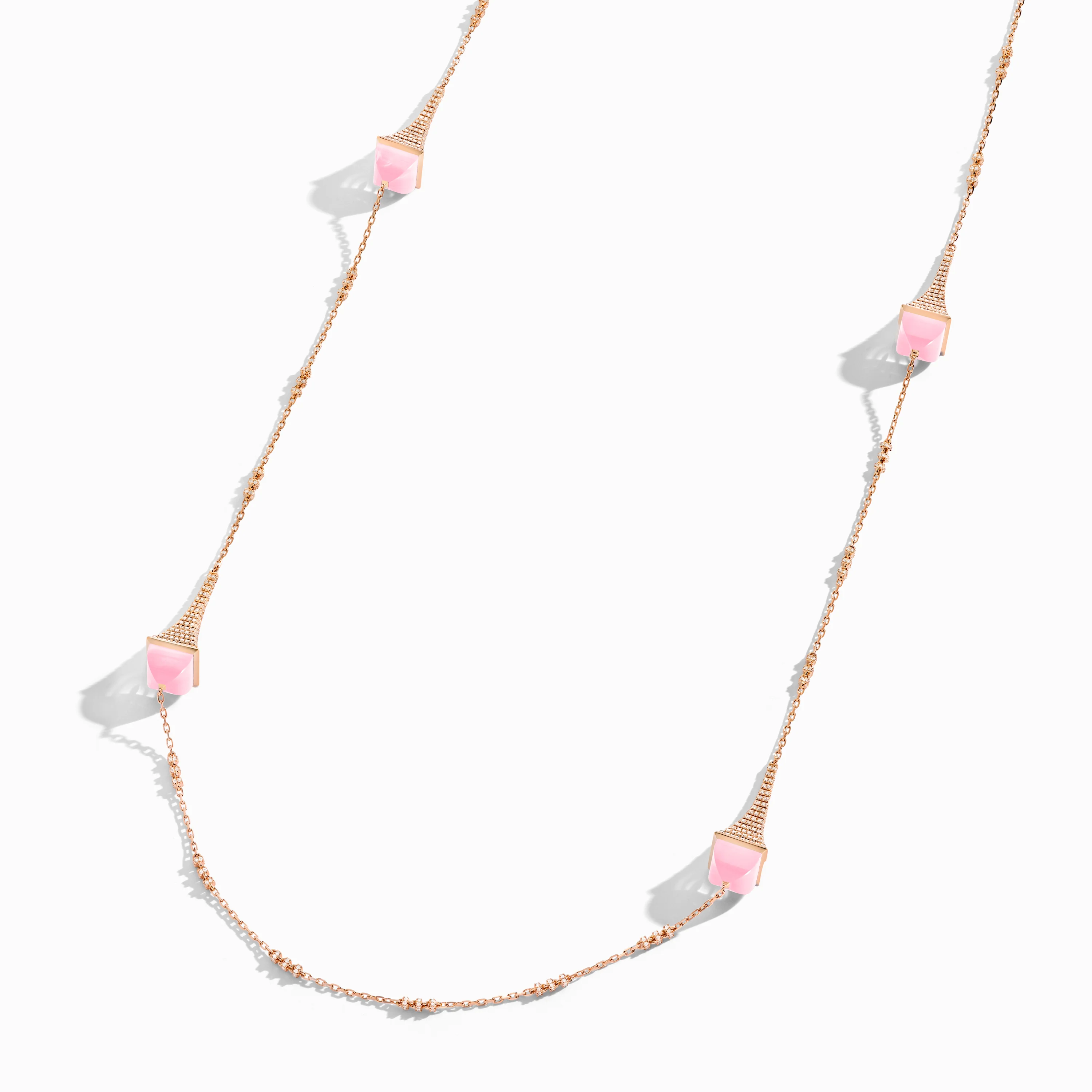 Cleo Rev Diamond Long Chain Necklace - Image 14