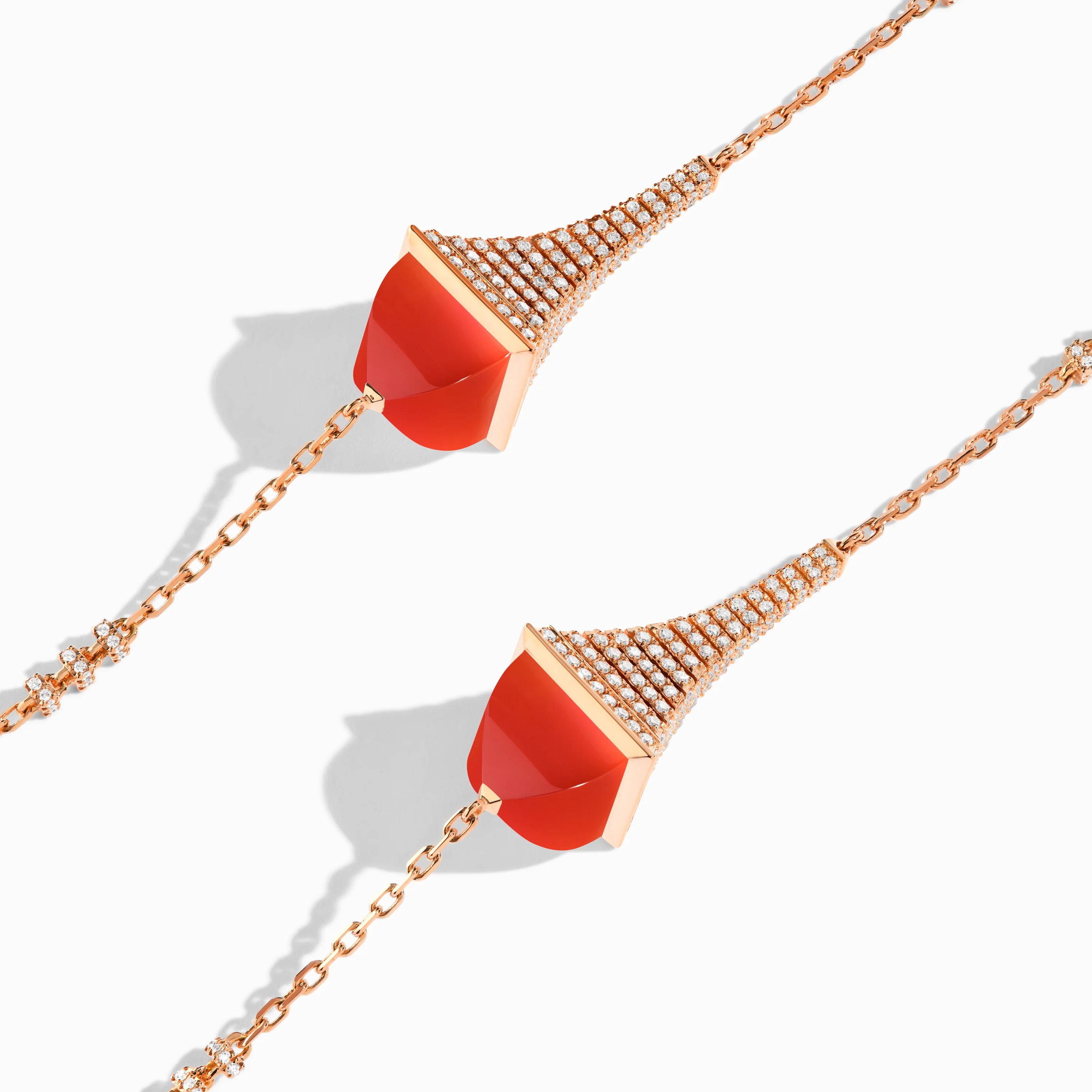 Cleo Rev Diamond Long Chain Necklace - Image 17