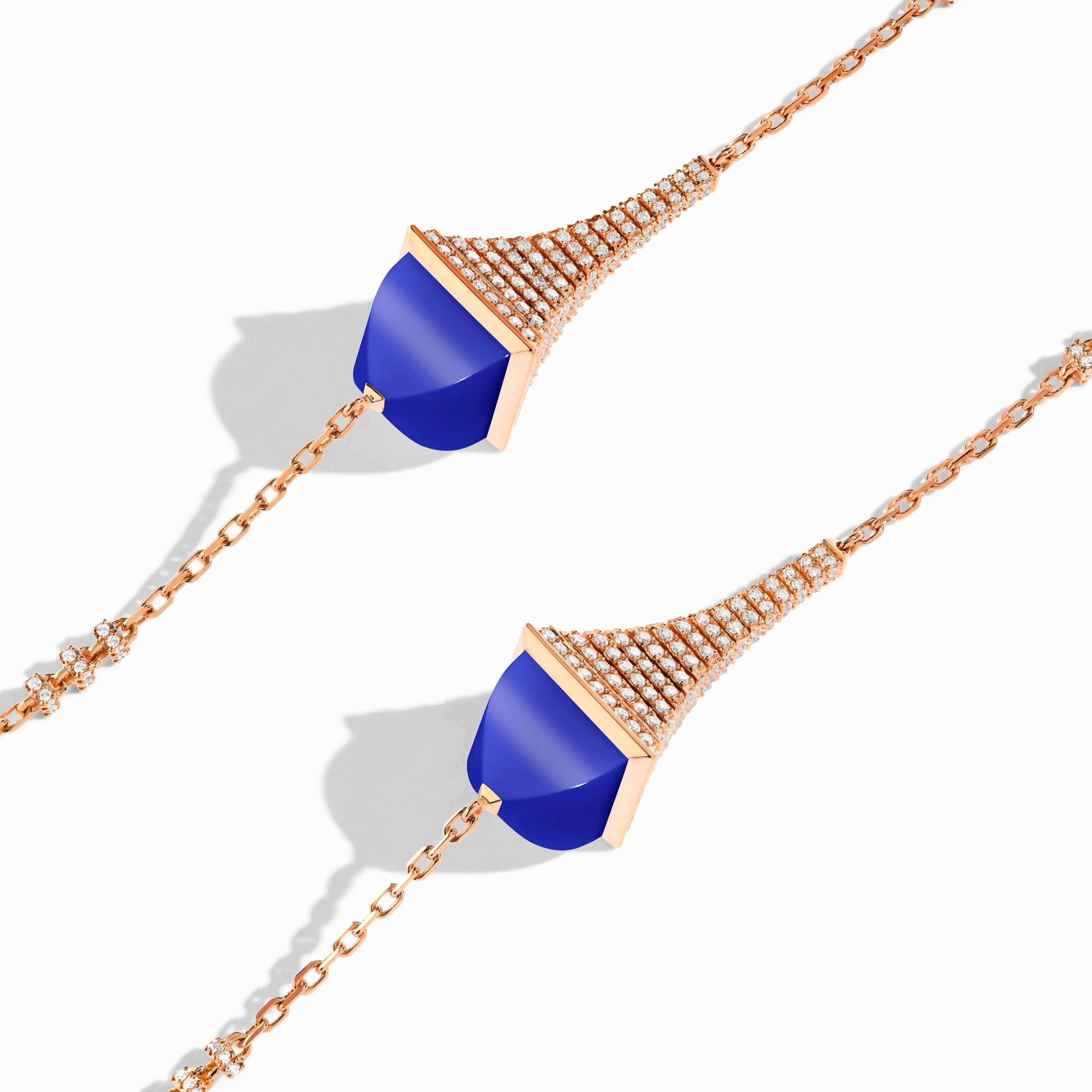 Cleo Rev Diamond Long Chain Necklace - Image 2