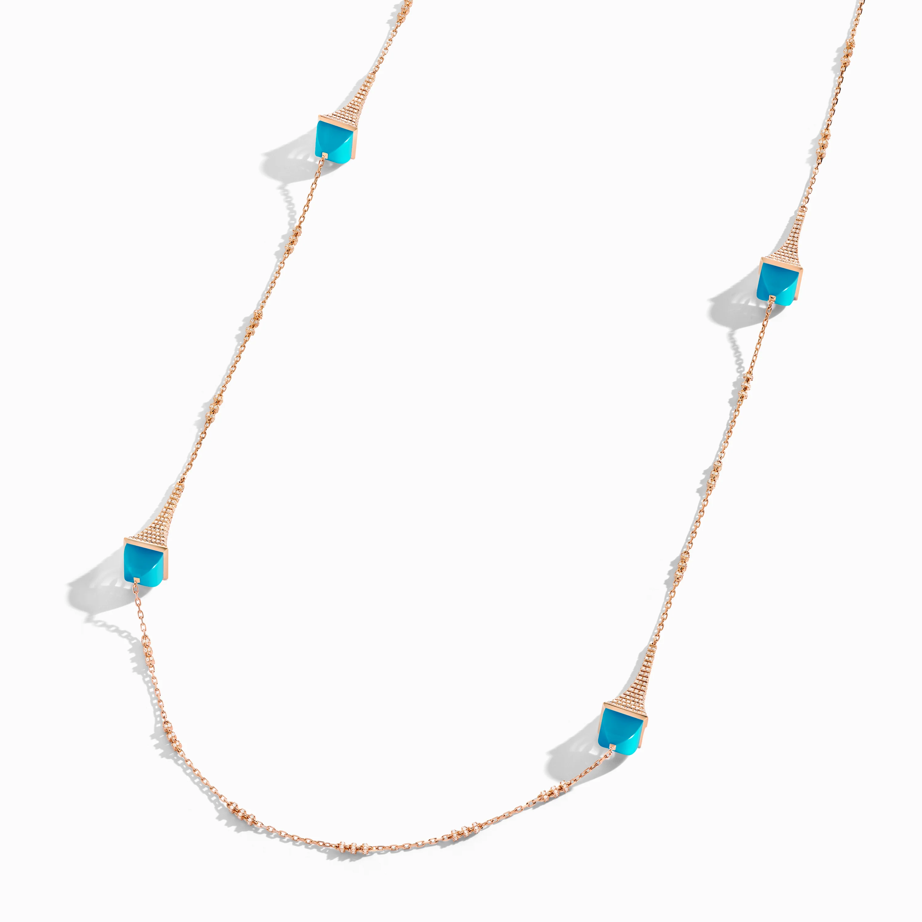 Cleo Rev Diamond Long Chain Necklace - Image 20